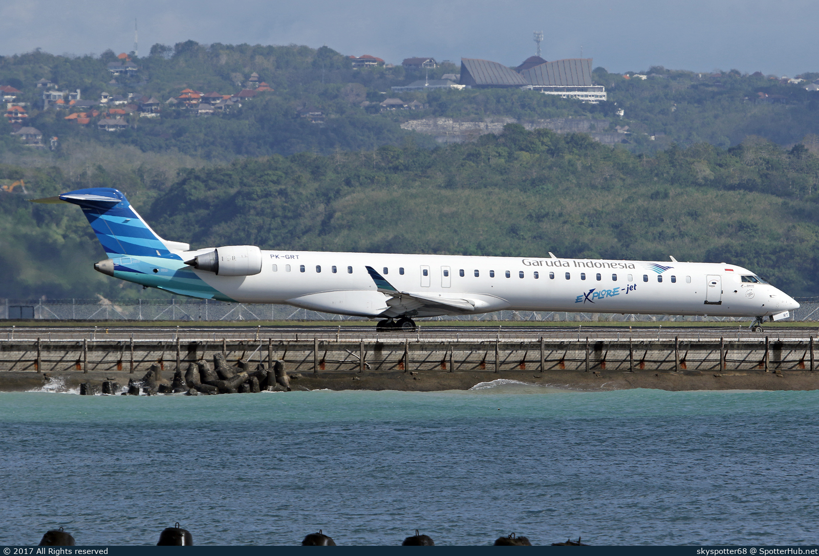 Photo of PK-GRT - Bombardier CRJ-1000ER operated by Garuda Indonesia