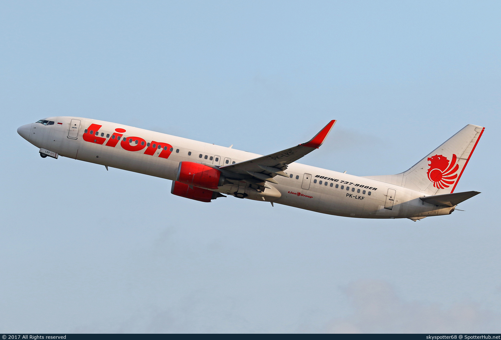 Photo of PK-LKF - Boeing 737-9GP(ER) operated by Lion Air