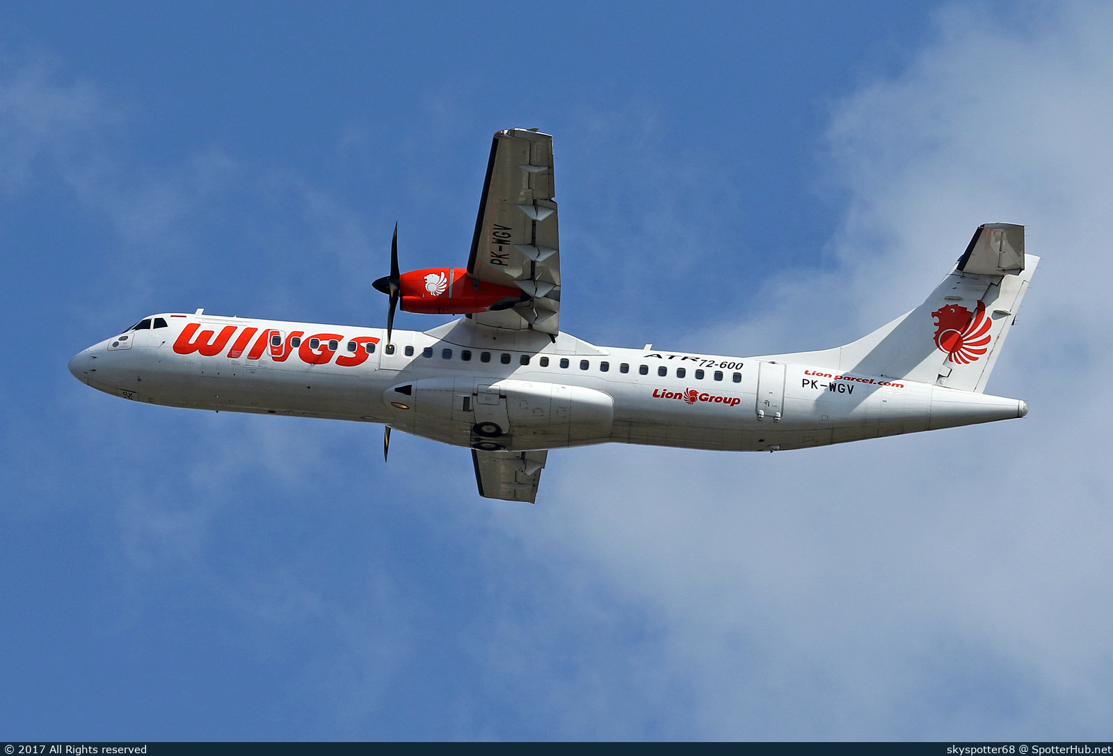 Photo of PK-WGV - ATR 72-600 operated by Wings Air