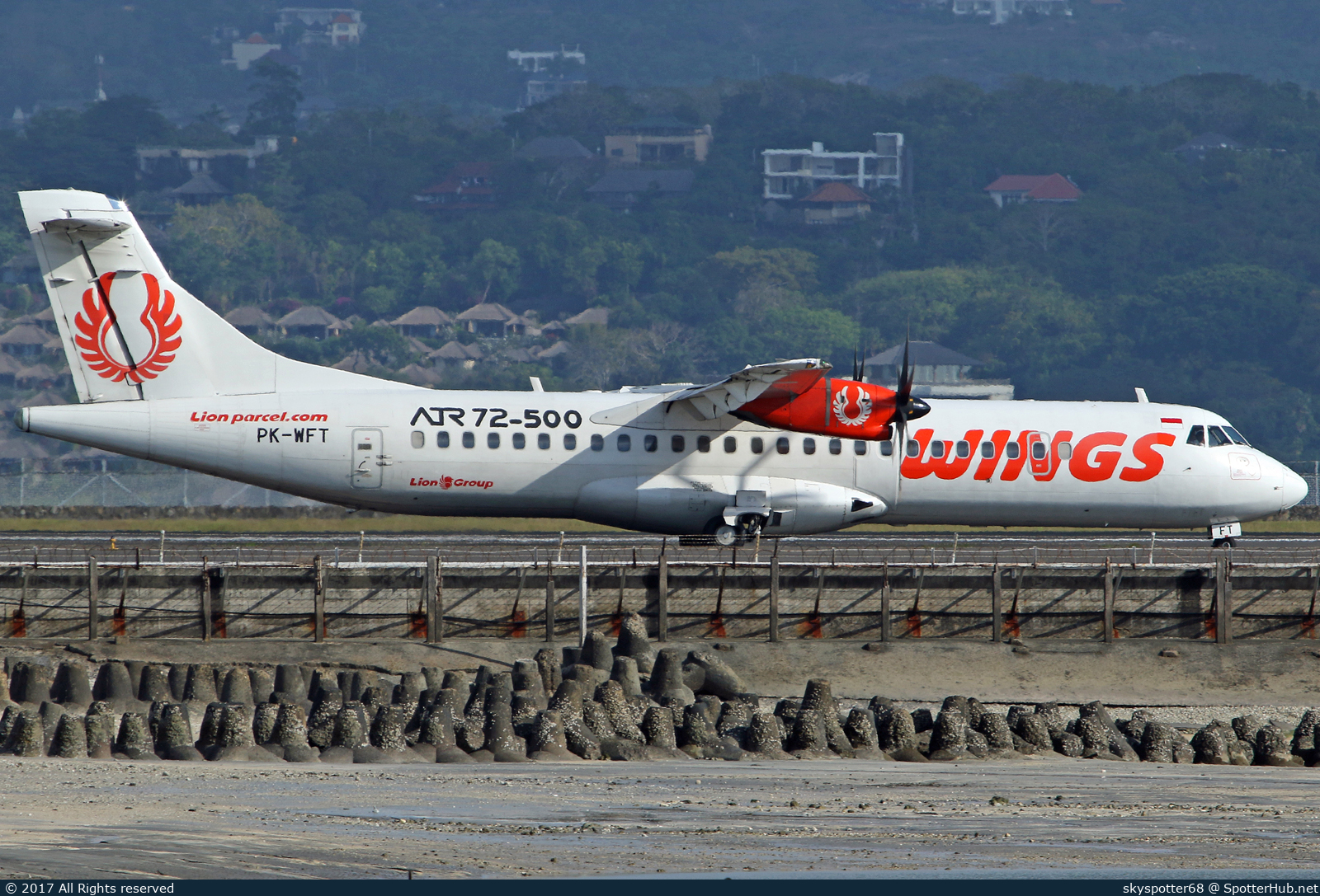 Photo of PK-WFT - ATR 72-500 operated by Wings Air