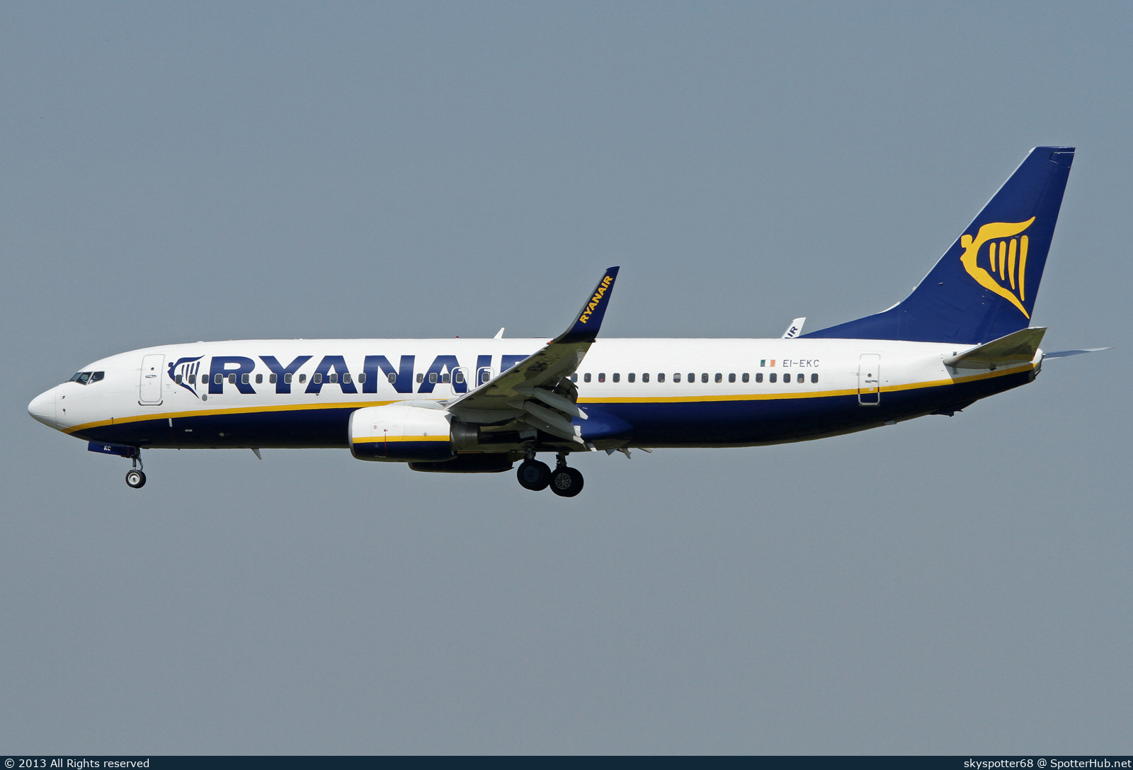 Photo of EI-EKC - Boeing 737-8AS operated by Ryanair