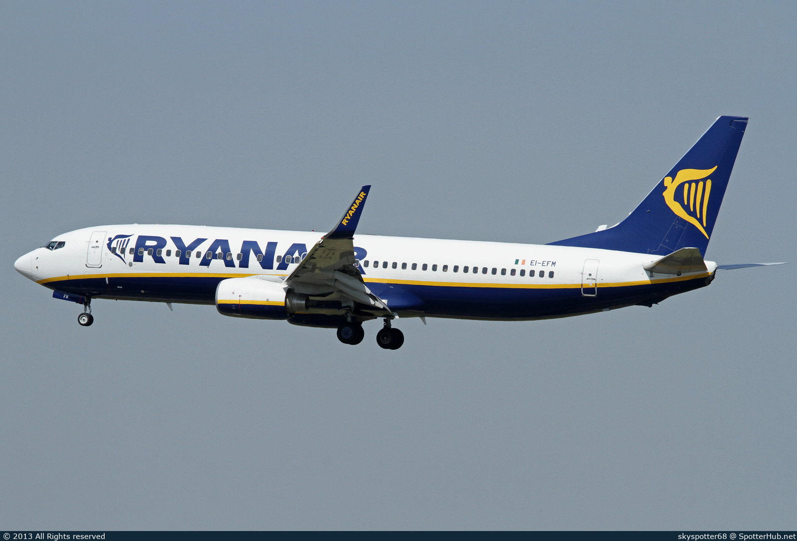 Photo of EI-EFM - Boeing 737-8AS operated by Ryanair