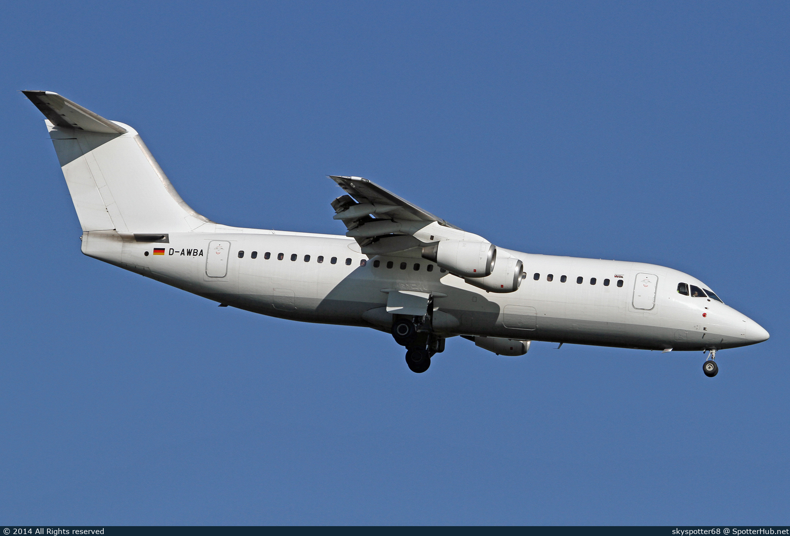 Photo of D-AWBA - British Aerospace 146-300 operated by WDL Aviation