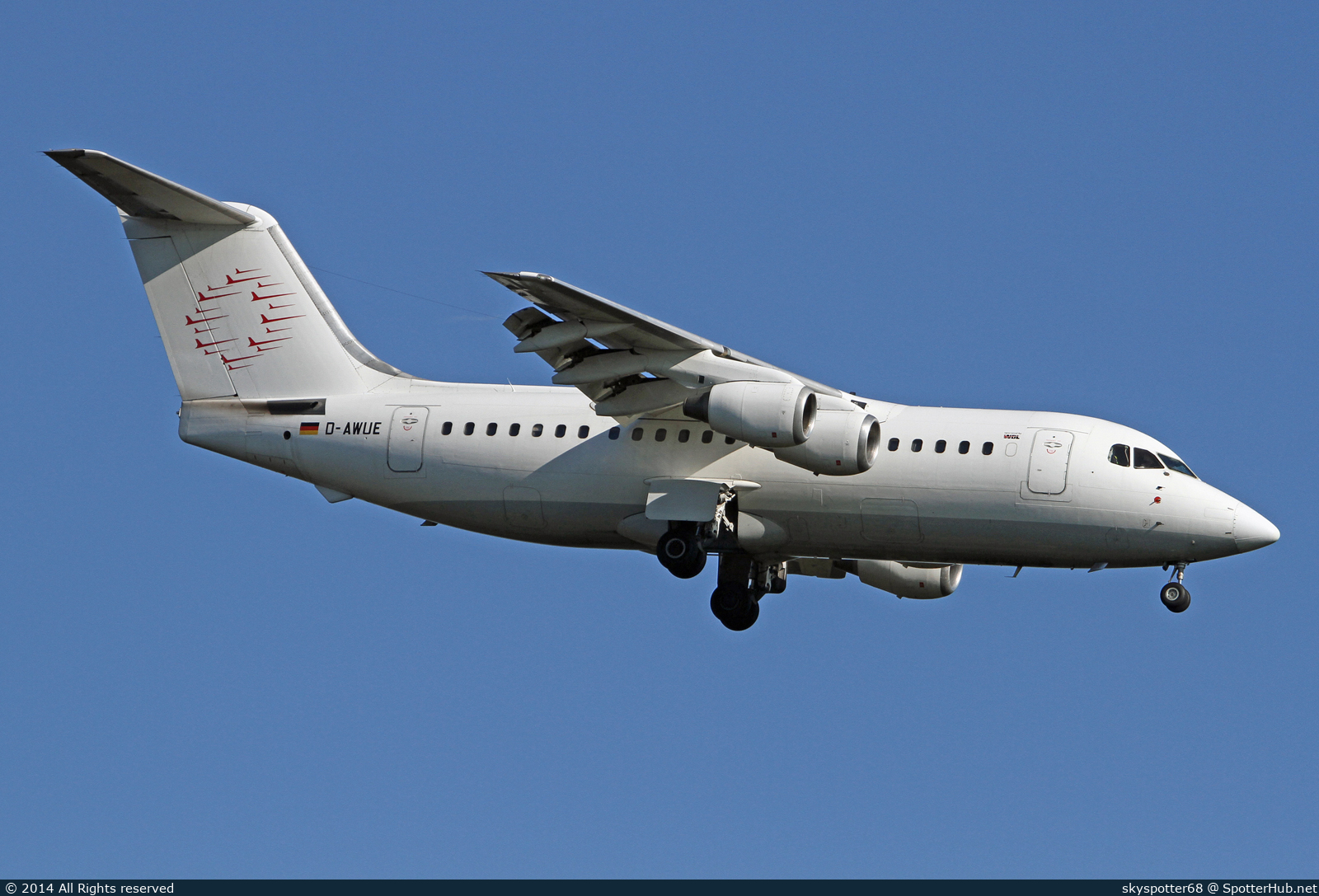 Photo of D-AWUE - British Aerospace 146-200 operated by WDL Aviation