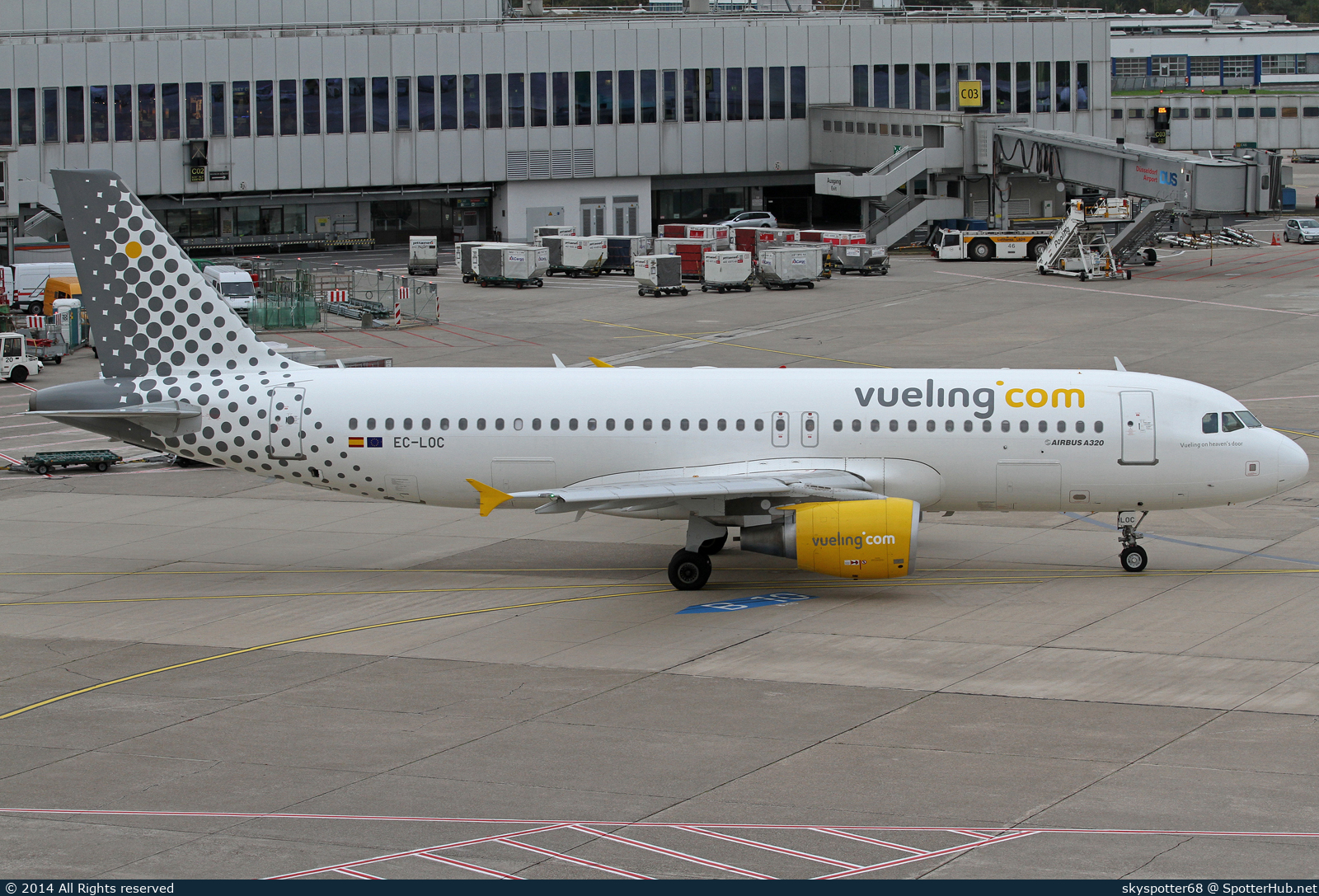 Photo of EC-LOC - Airbus A320-214 operated by Vueling