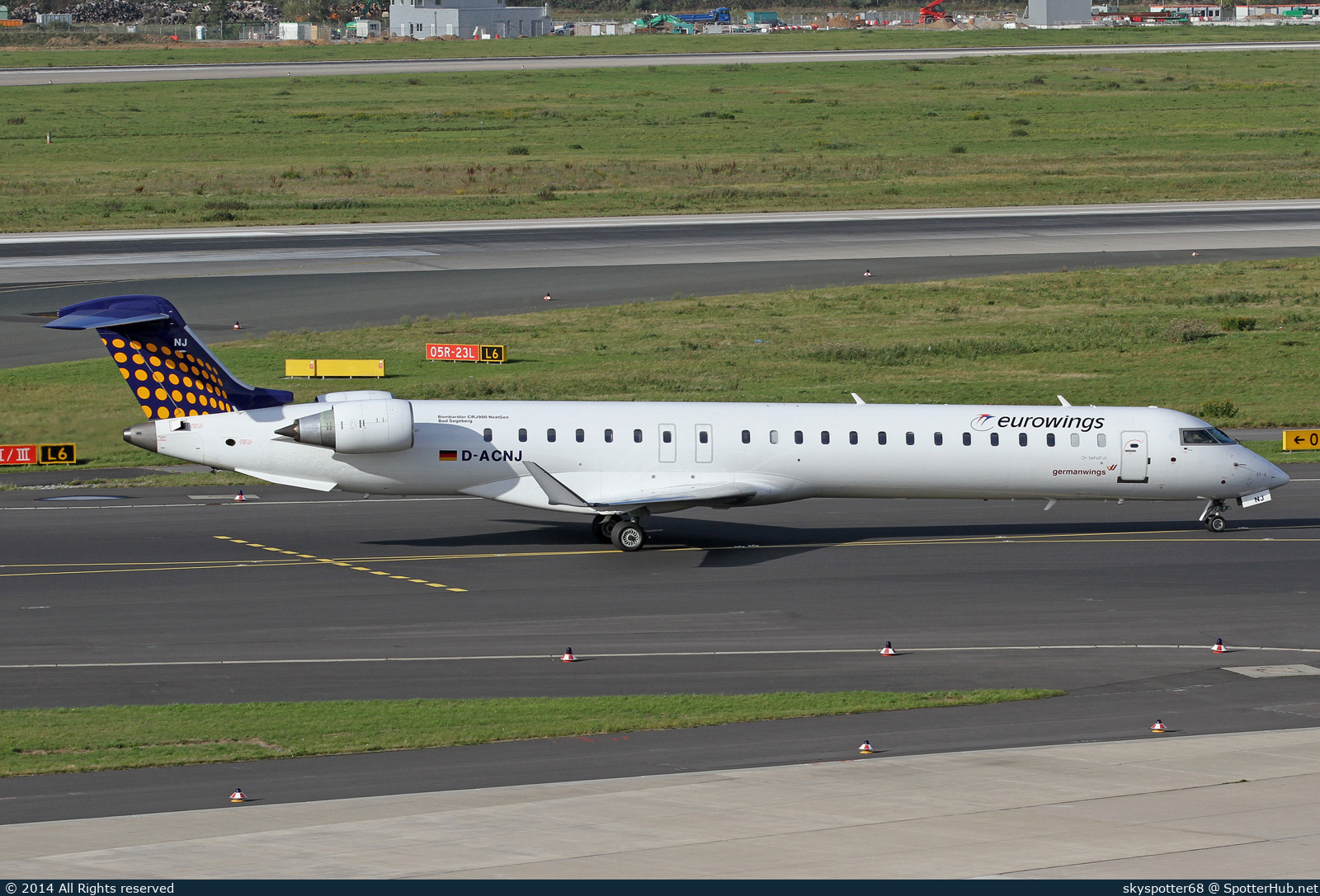 Photo of D-ACNJ - Bombardier CRJ-900LR operated by Eurowings