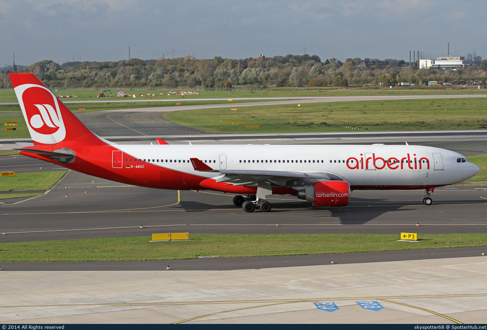 Photo of D-ABXC - Airbus A330-223 operated by Air Berlin