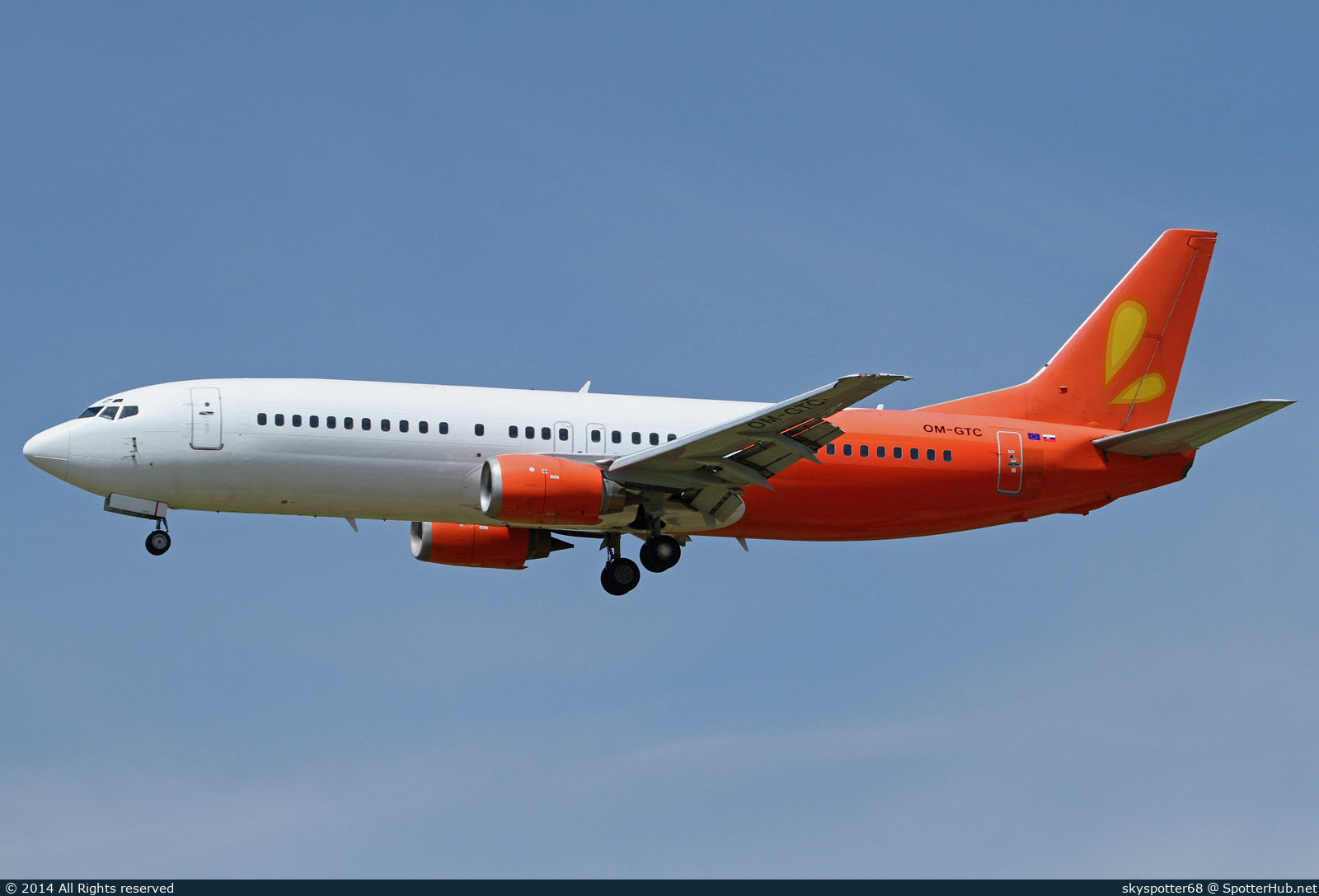 Photo of OM-GTC - Boeing 737-430 operated by Go2Sky