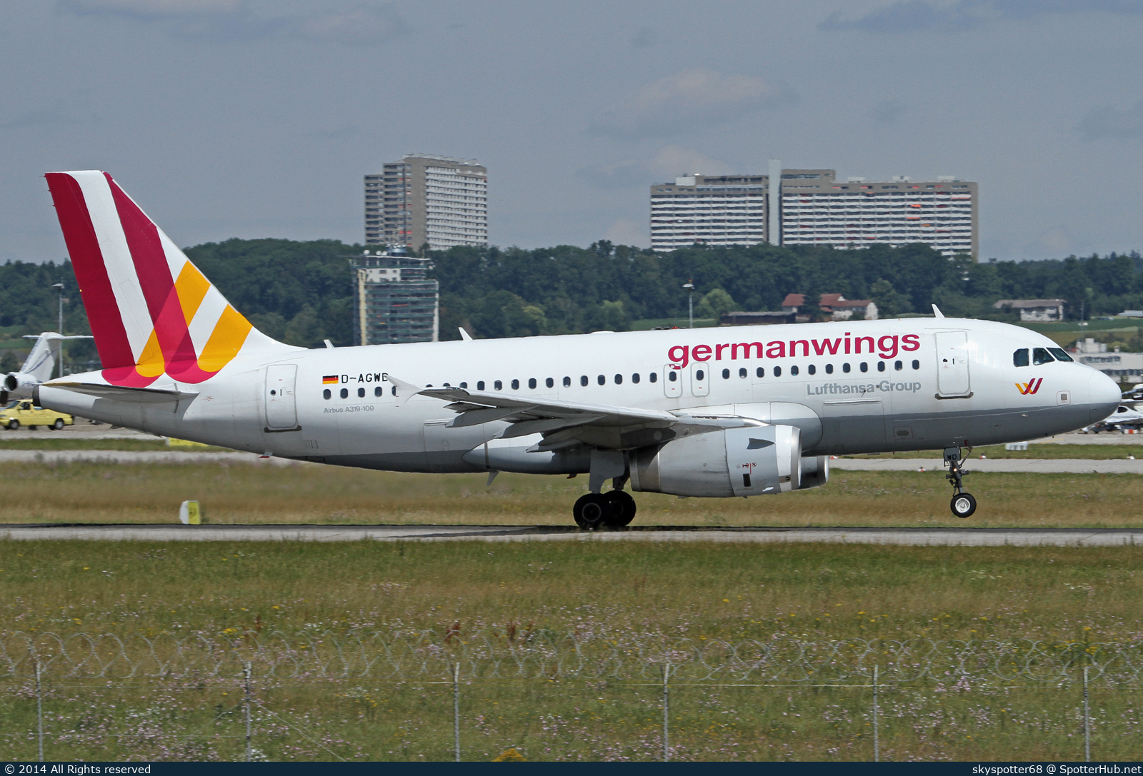 Photo of D-AGWD - Airbus A319-132 operated by Germanwings