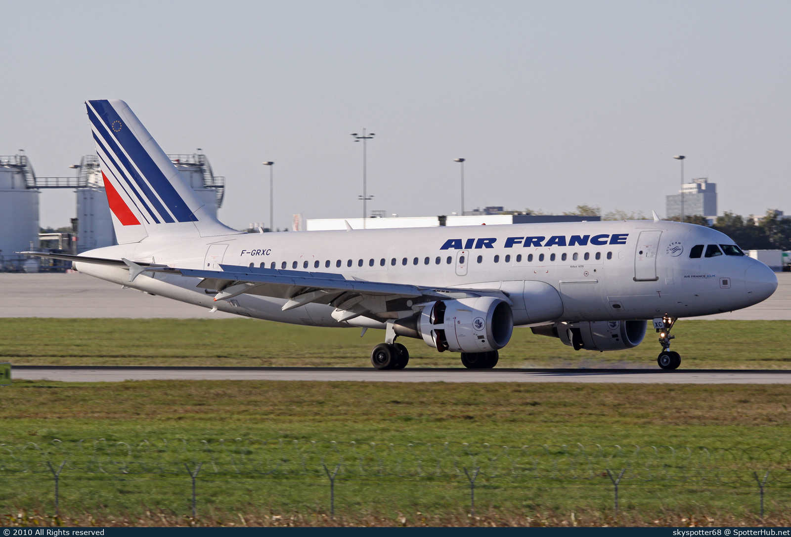 Photo of F-GRXC - Airbus A319-111 operated by Air France