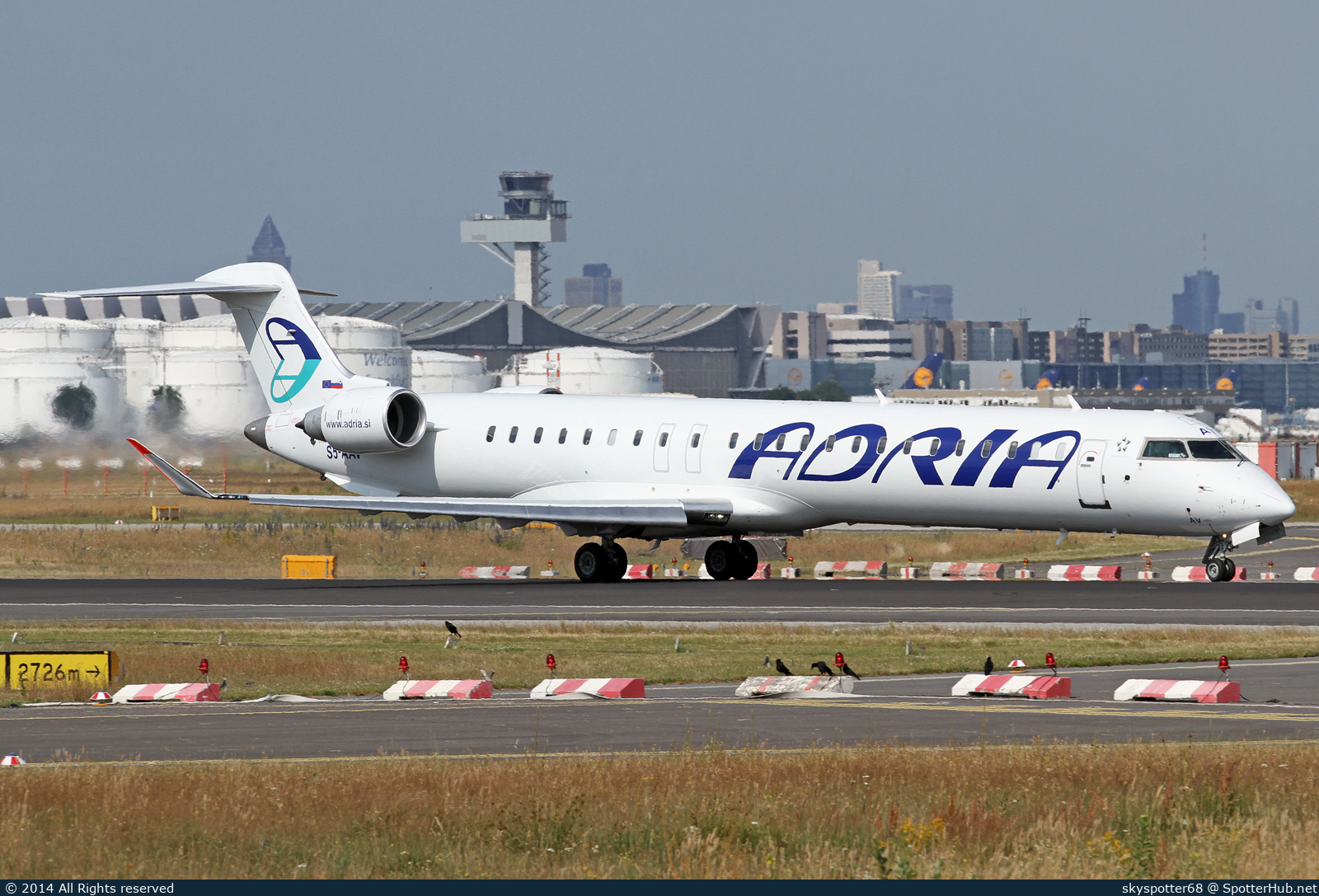 Photo of S5-AAV - Bombardier CRJ-900LR operated by Adria Airways