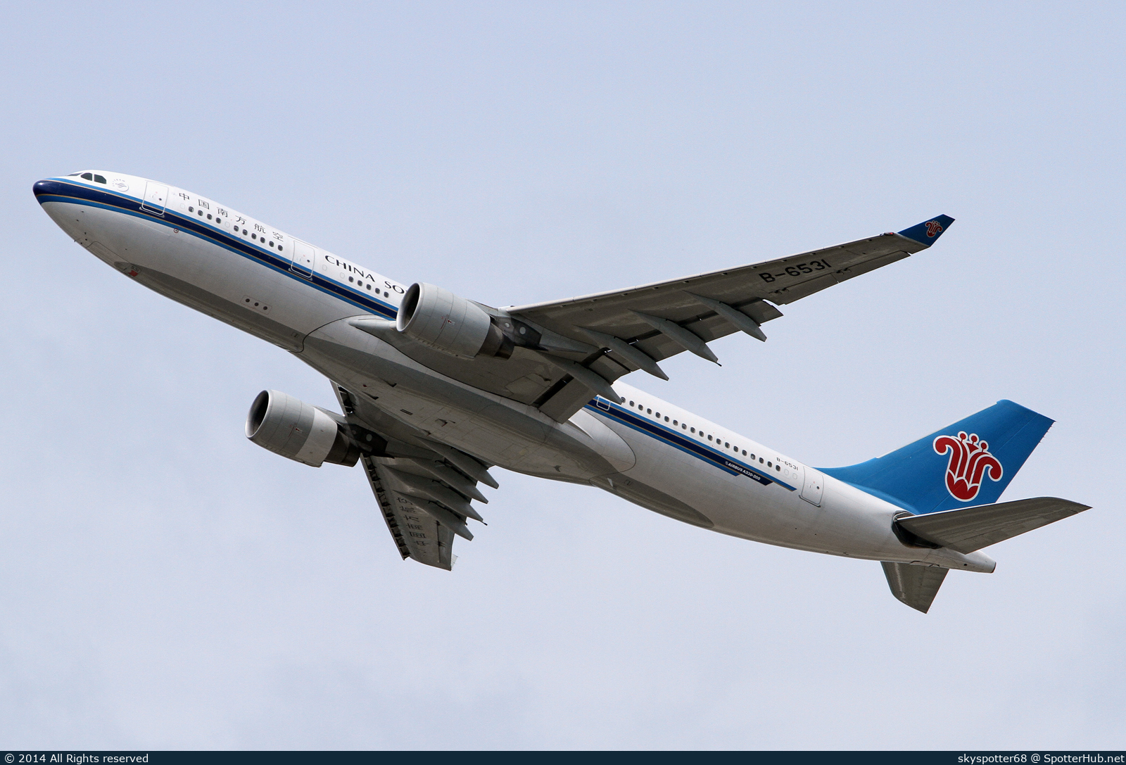 Photo of B-6531 - Airbus A330-223 operated by China Southern Airlines