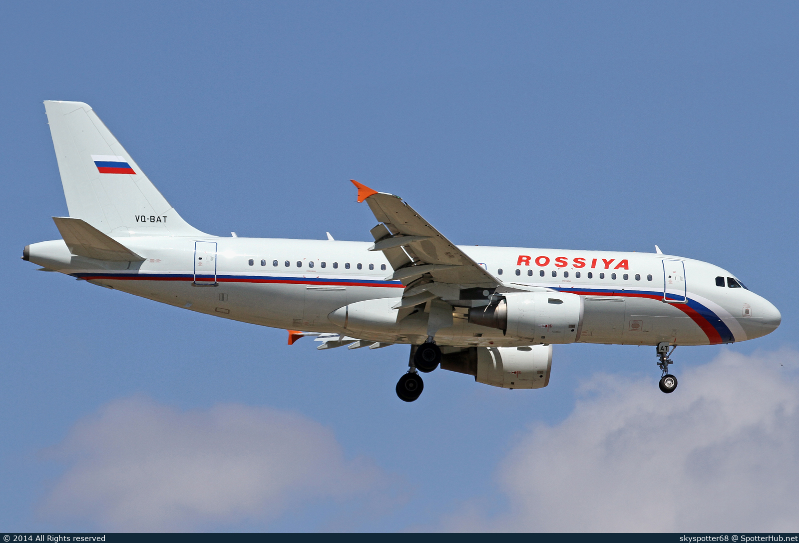 Photo of VQ-BAT - Airbus A319-111 operated by Rossiya Airlines