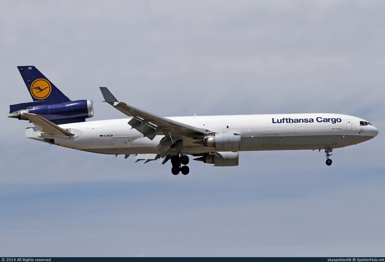 Photo of D-ALCK - McDonnell Douglas MD-11(F) operated by Lufthansa Cargo