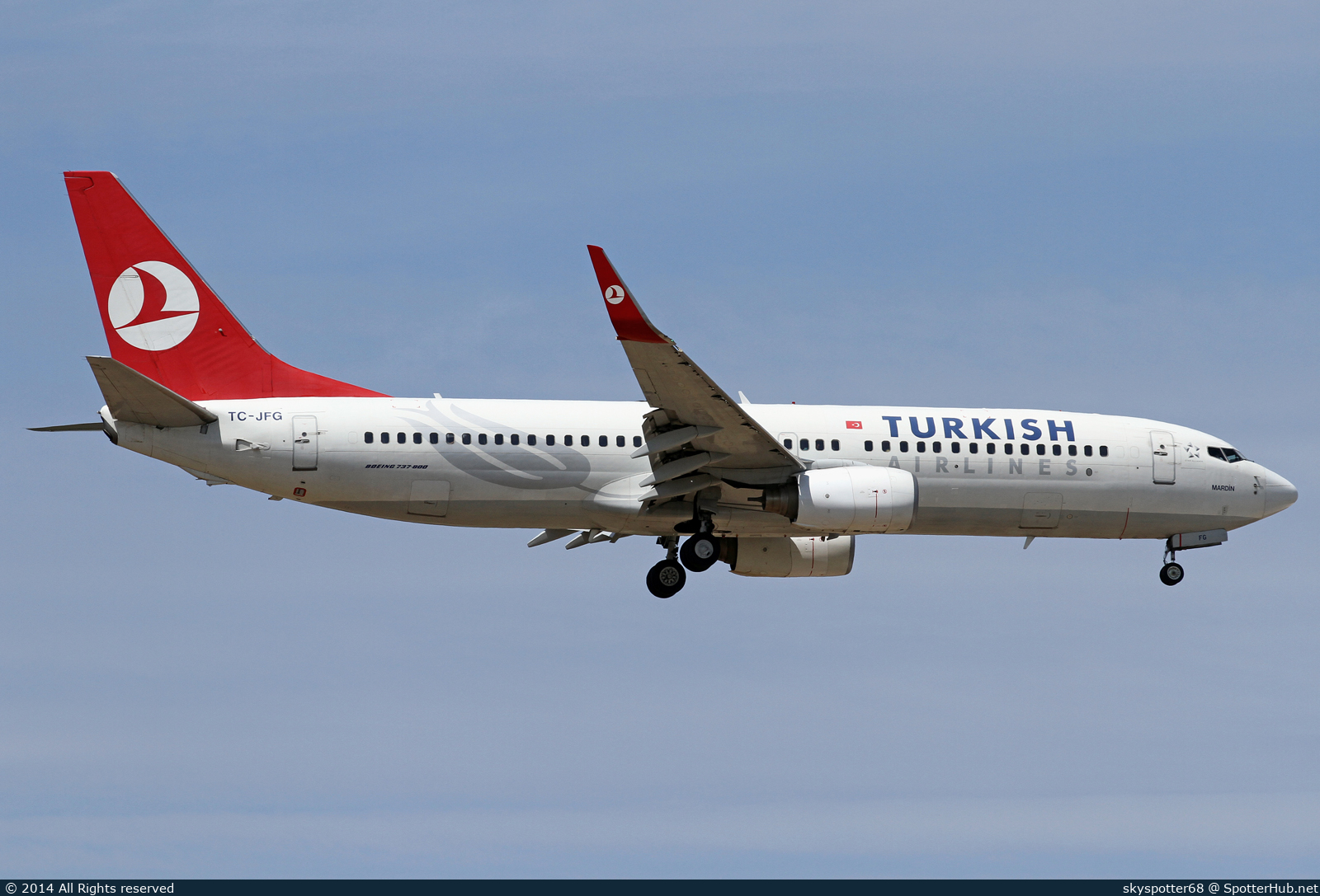 Photo of TC-JFG - Boeing 737-8F2 operated by Turkish Airlines