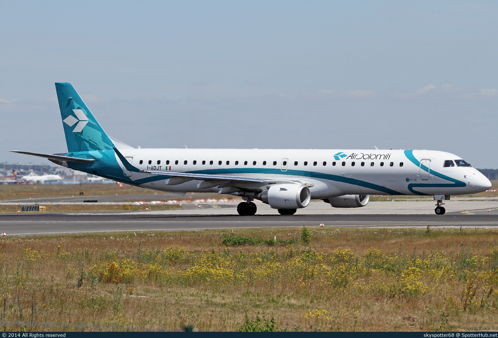 Photo of I-ADJT - Embraer ERJ-195LR operated by Air Dolomiti