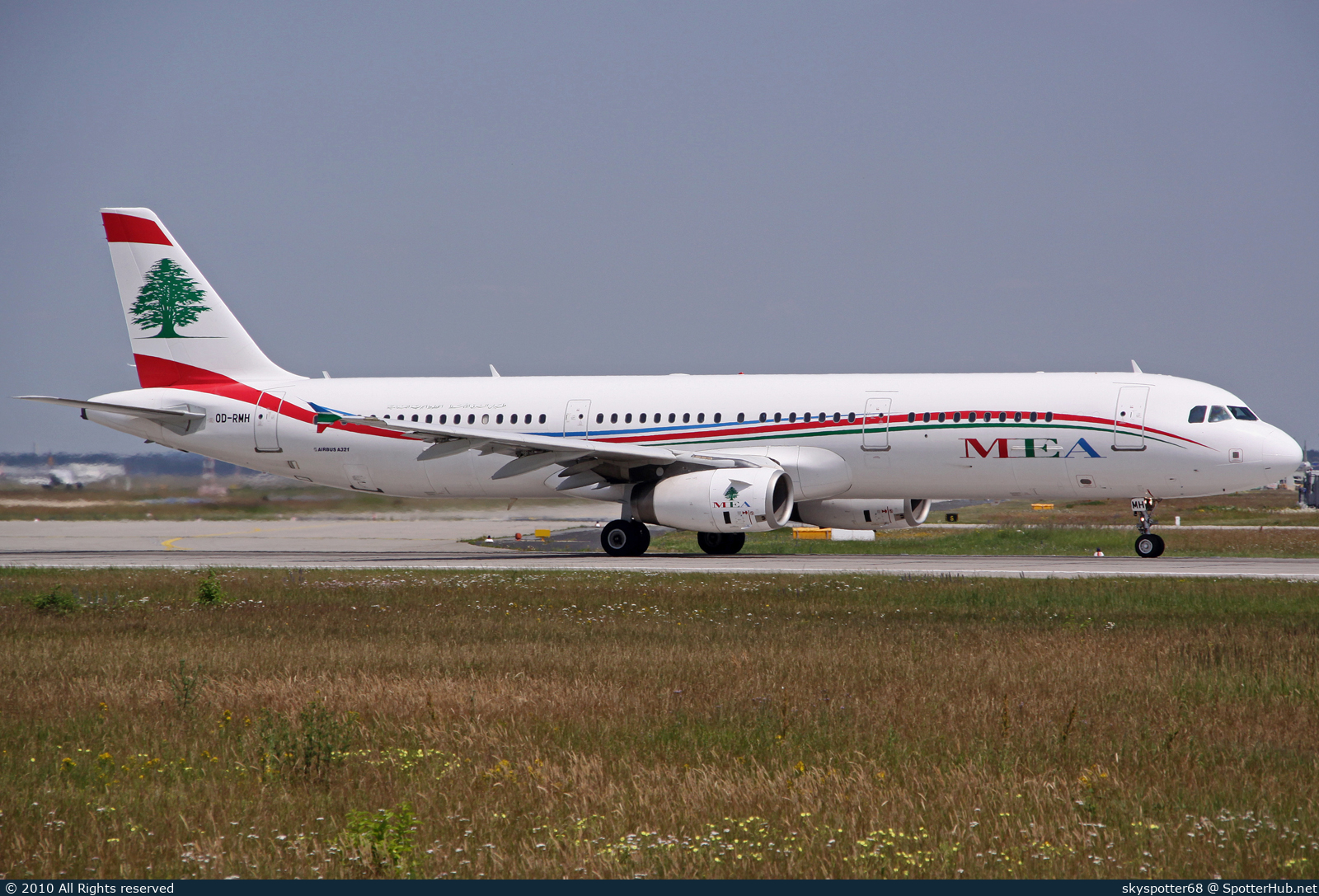Photo of OD-RMH - Airbus A321-231 operated by MEA Middle East Airlines