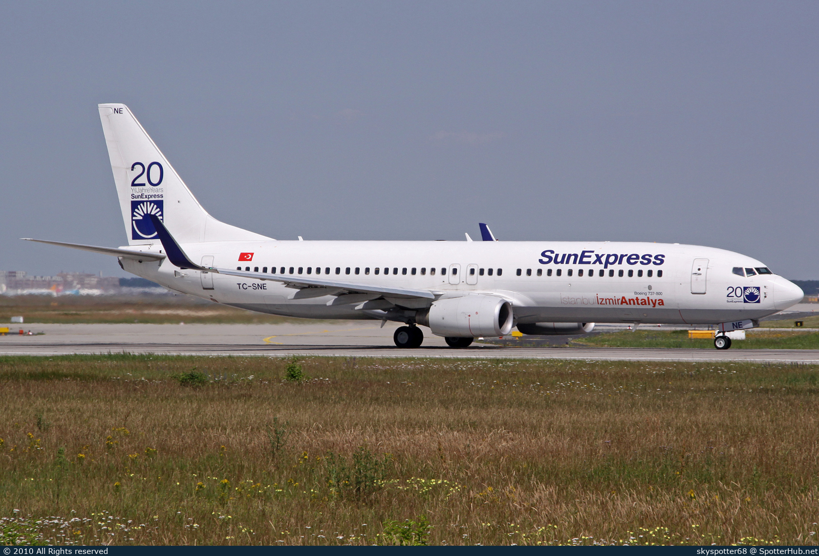 Photo of TC-SNE - Boeing 737-8HX operated by SunExpress