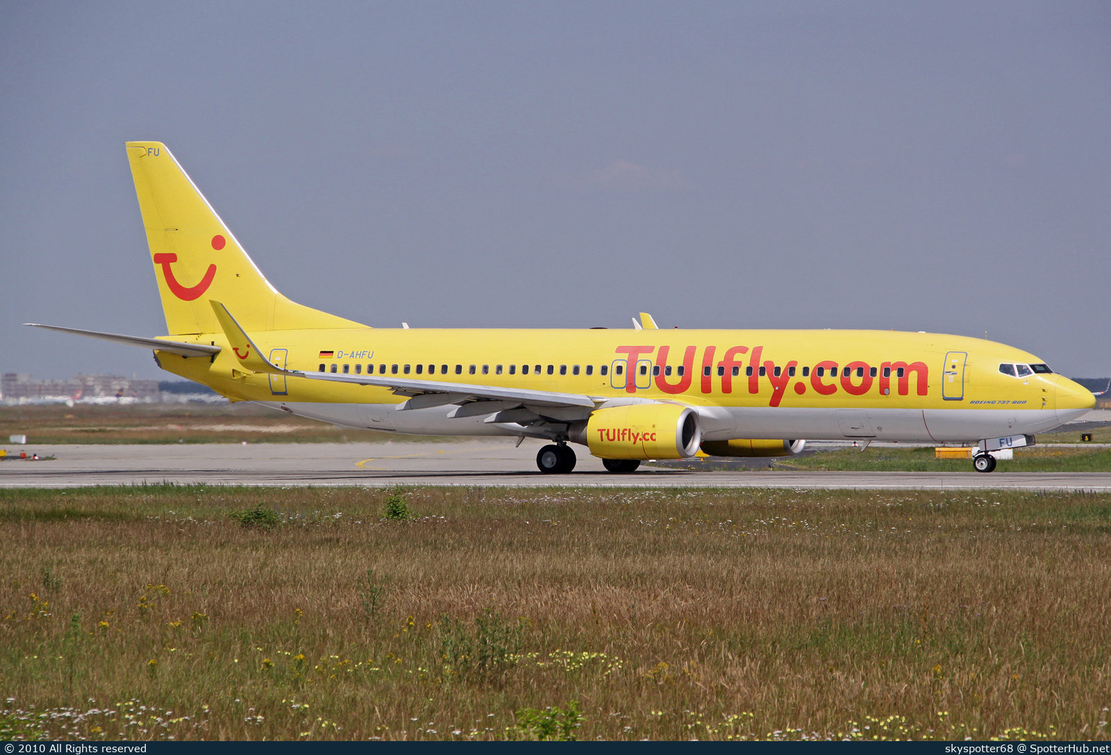 Photo of D-AHFU - Boeing 737-8K5 operated by TUIfly
