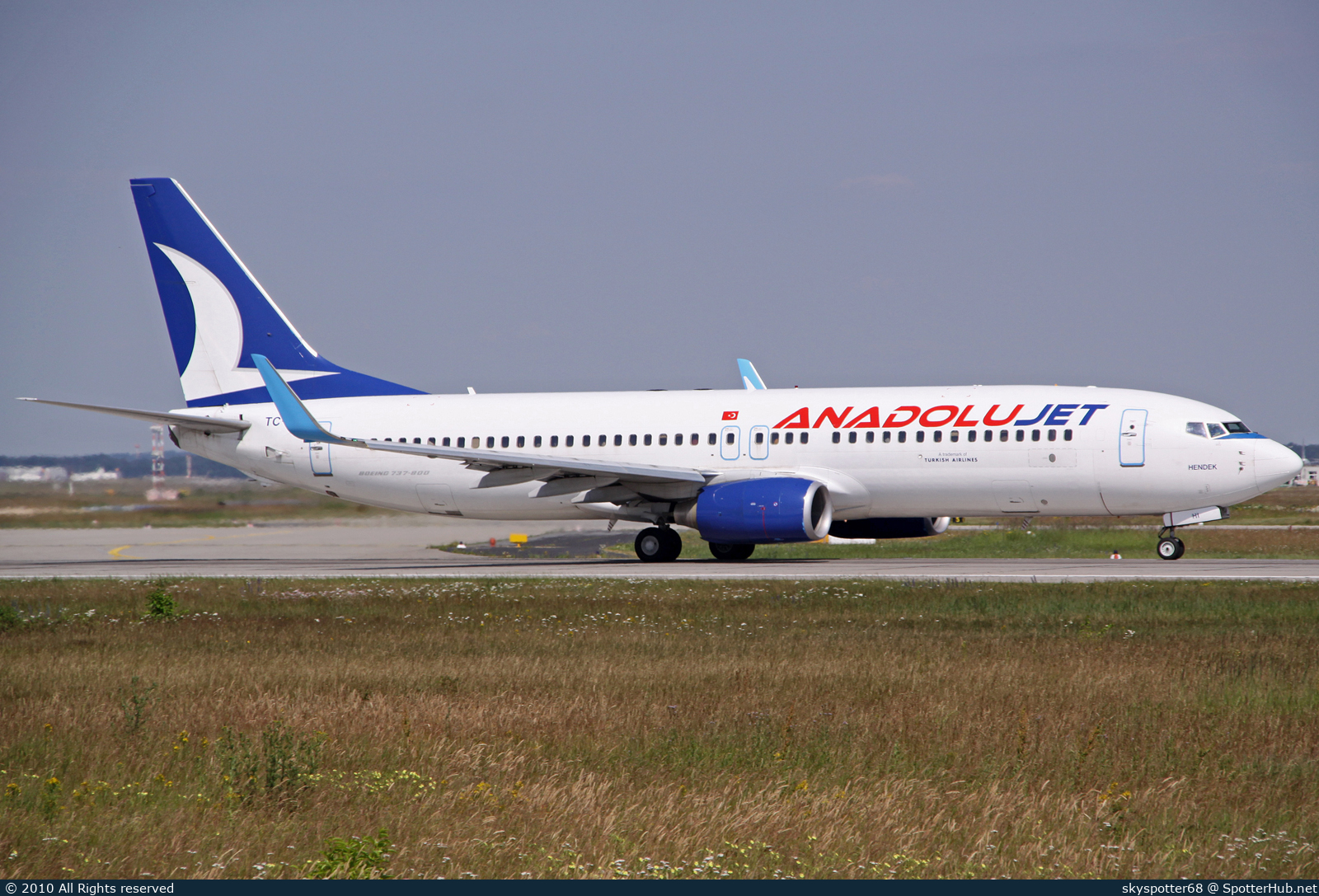 Photo of TC-JHI - Boeing 737-8FH operated by AnadoluJet