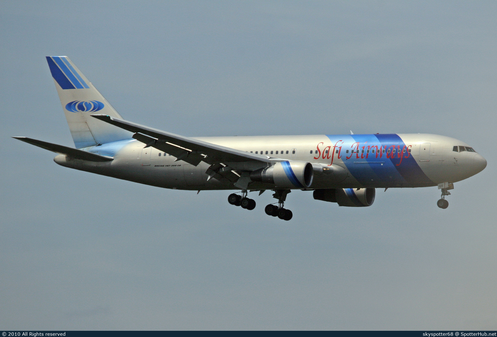 Photo of YA-AQS - Boeing 767-2J6(ER) operated by Safi Airways