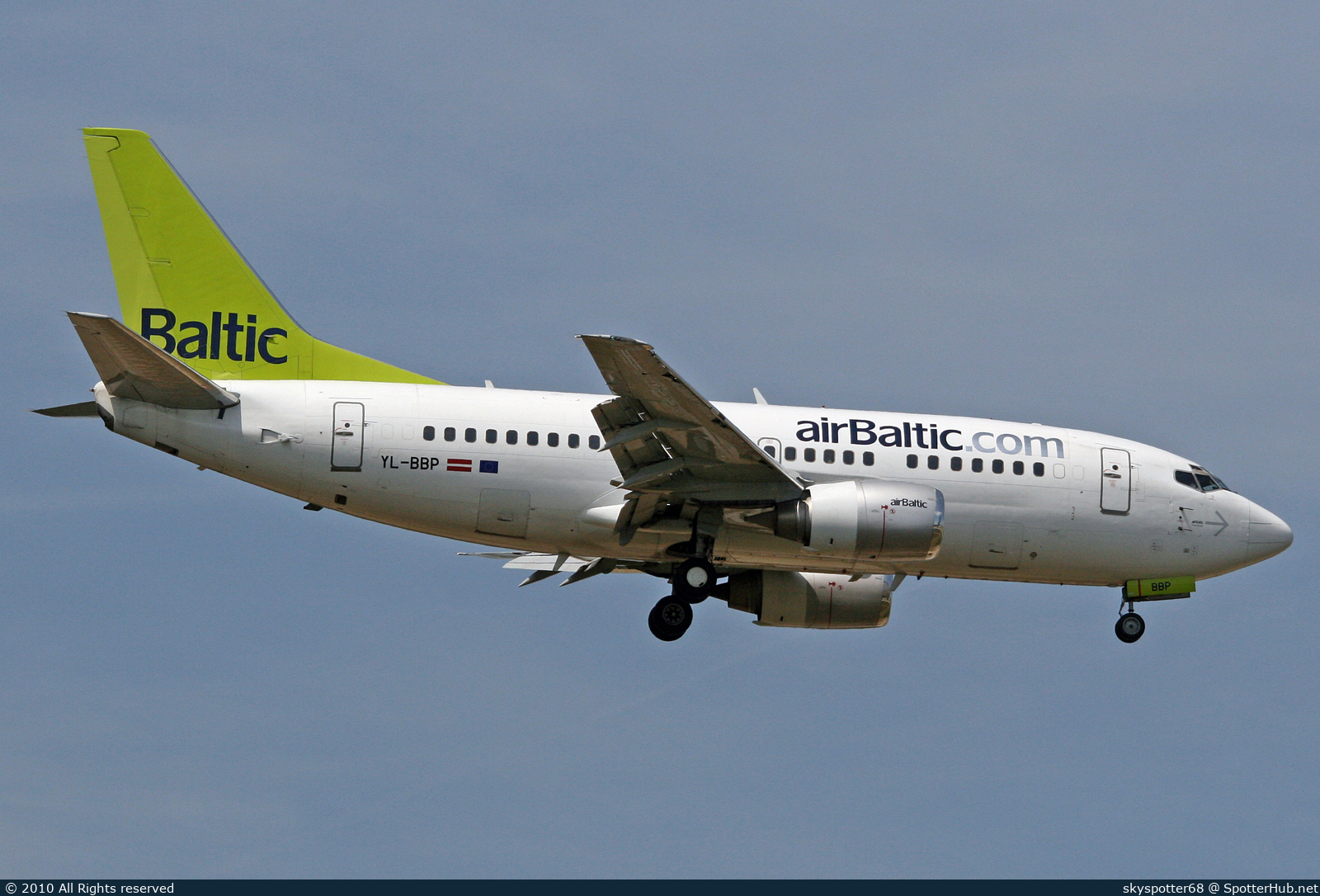 Photo of YL-BBP - Boeing 737-522 operated by airBaltic