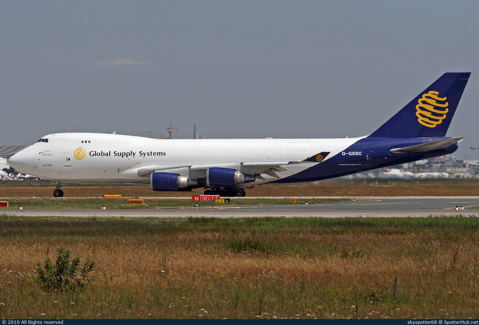 Photo of G-GSSC - Boeing 747-47UF operated by British Airways World Cargo (opb Global Supply Systems)