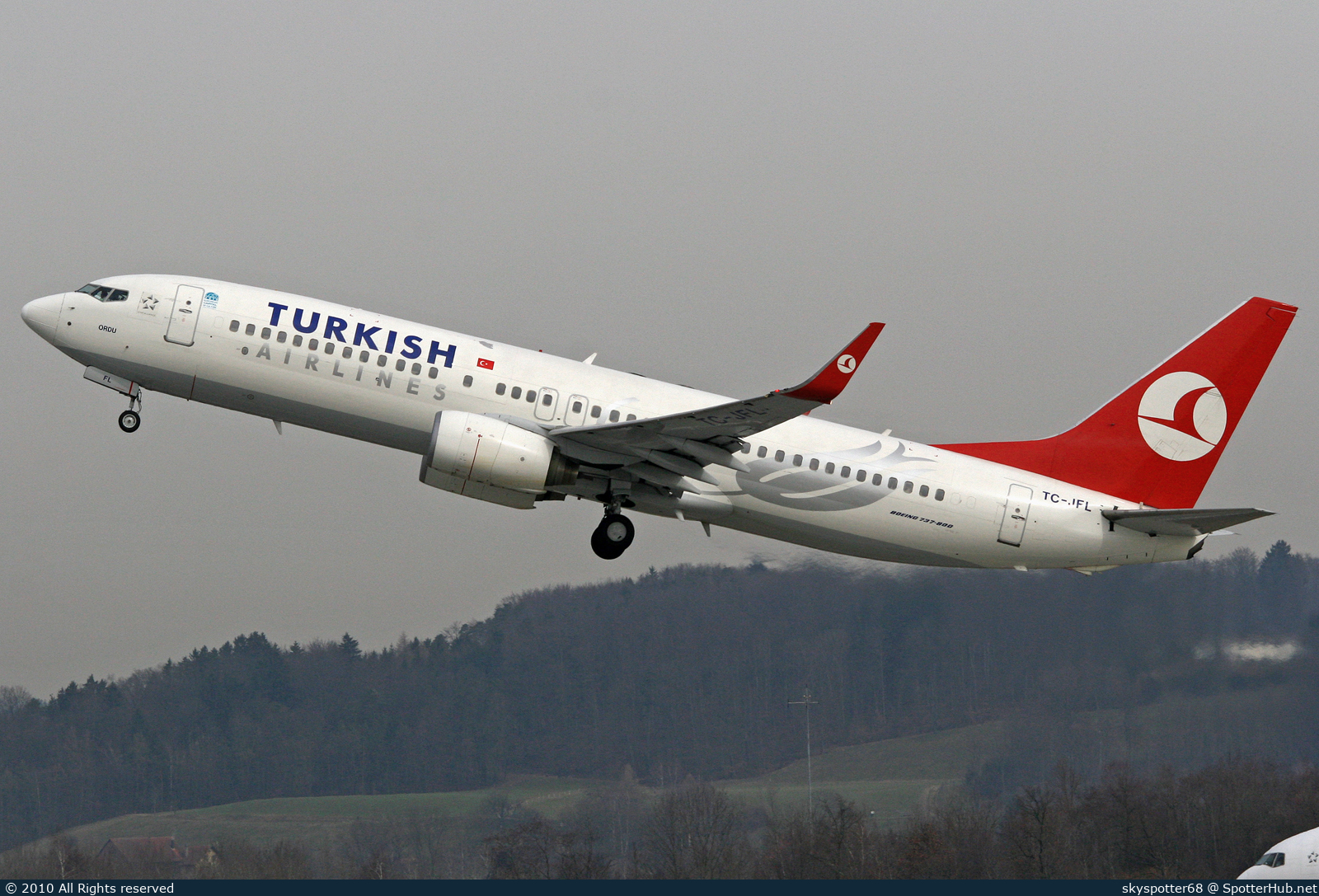 Photo of TC-JFL - Boeing 737-8F2 operated by Turkish Airlines
