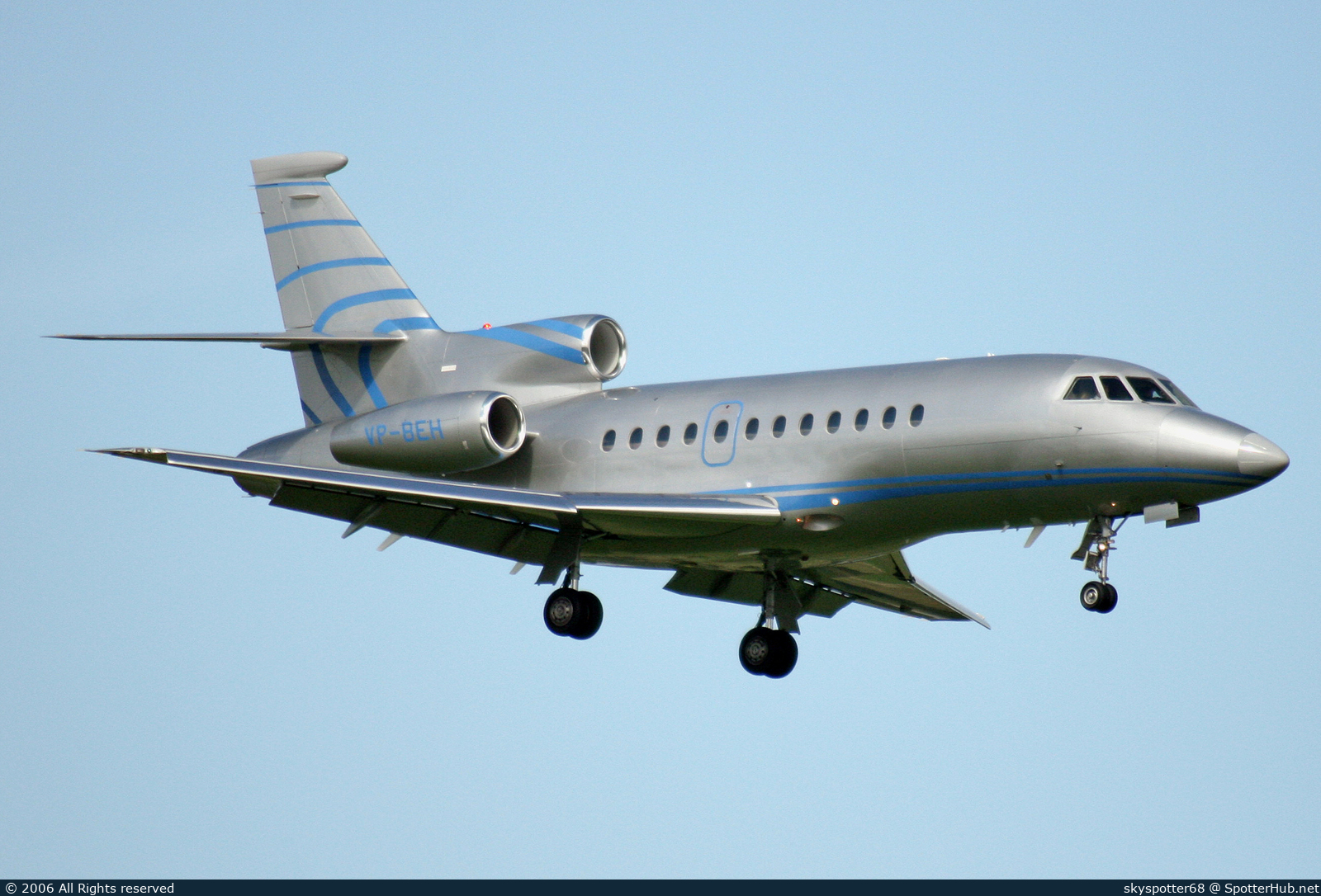 Photo of VP-BEH - Dassault Falcon 900EX operated by Go Ahead Aviation