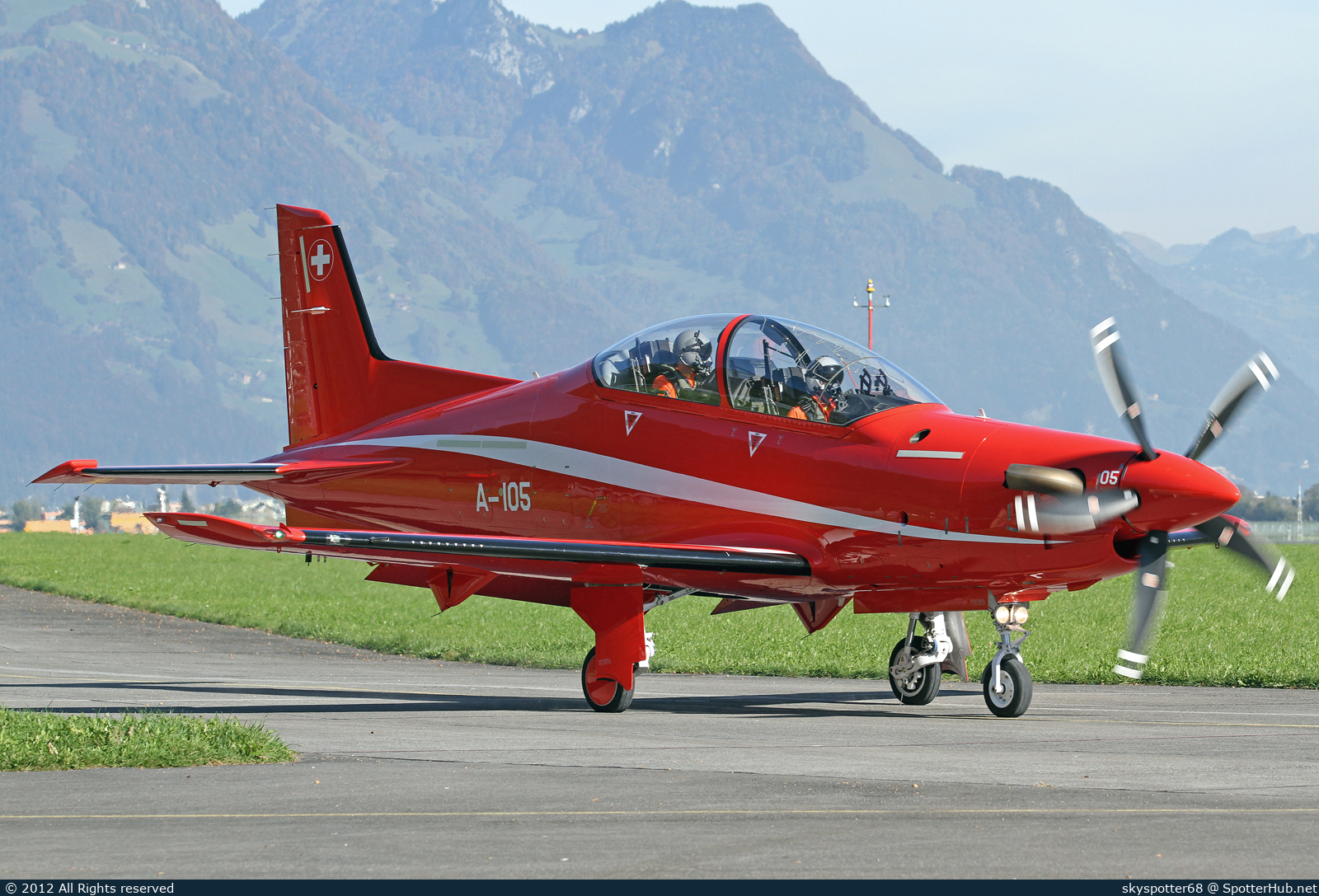 Photo of A-105 - Pilatus PC-21 operated by Swiss Air Force