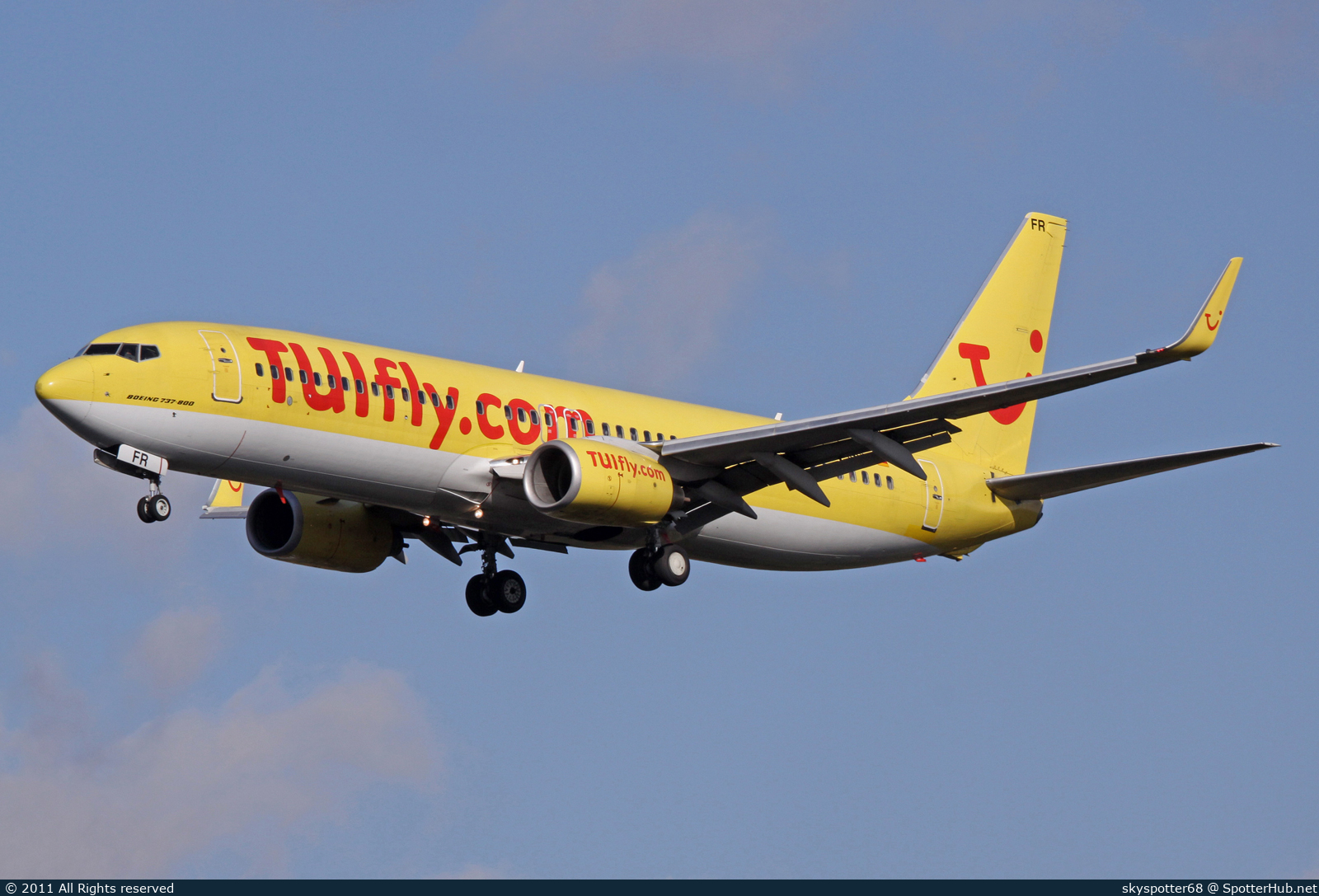 Photo of D-AHFR - Boeing 737-8K5 operated by TUIfly