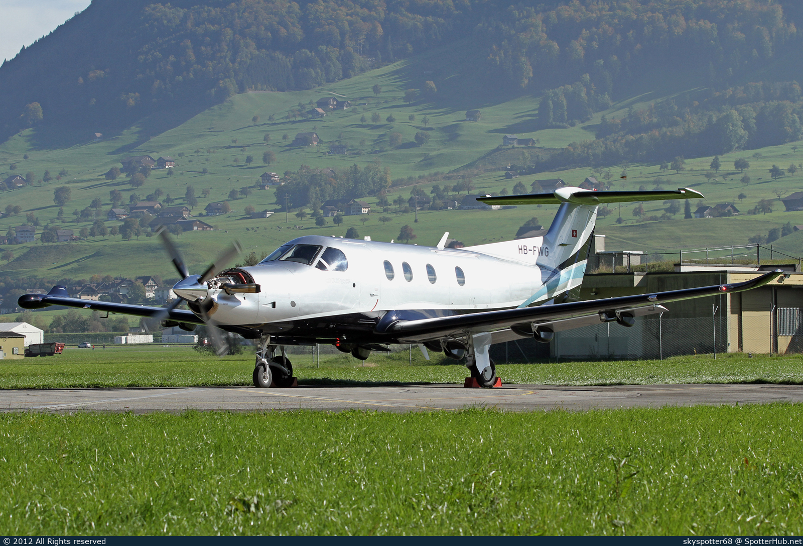 Photo of HB-FWG - Pilatus PC-12 NG operated by Share Plane