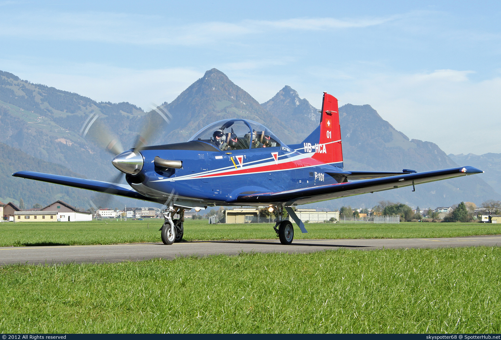 Photo of HB-HCA - Pilatus PC-7 Mk.II M operated by Indian Air Force