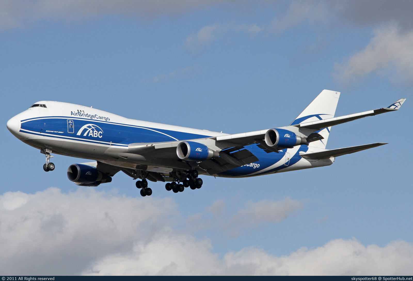 Photo of VQ-BHE - Boeing 747-4KZF operated by AirBridgeCargo Airlines