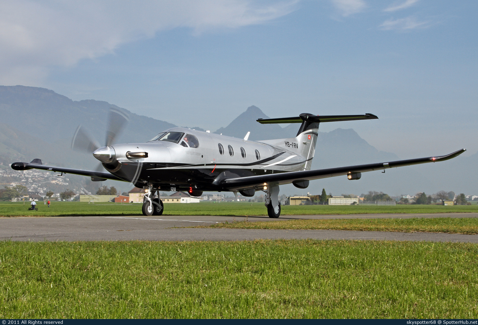 Photo of HB-FRV - Pilatus PC-12 NG operated by Pilatus Business Aircraft
