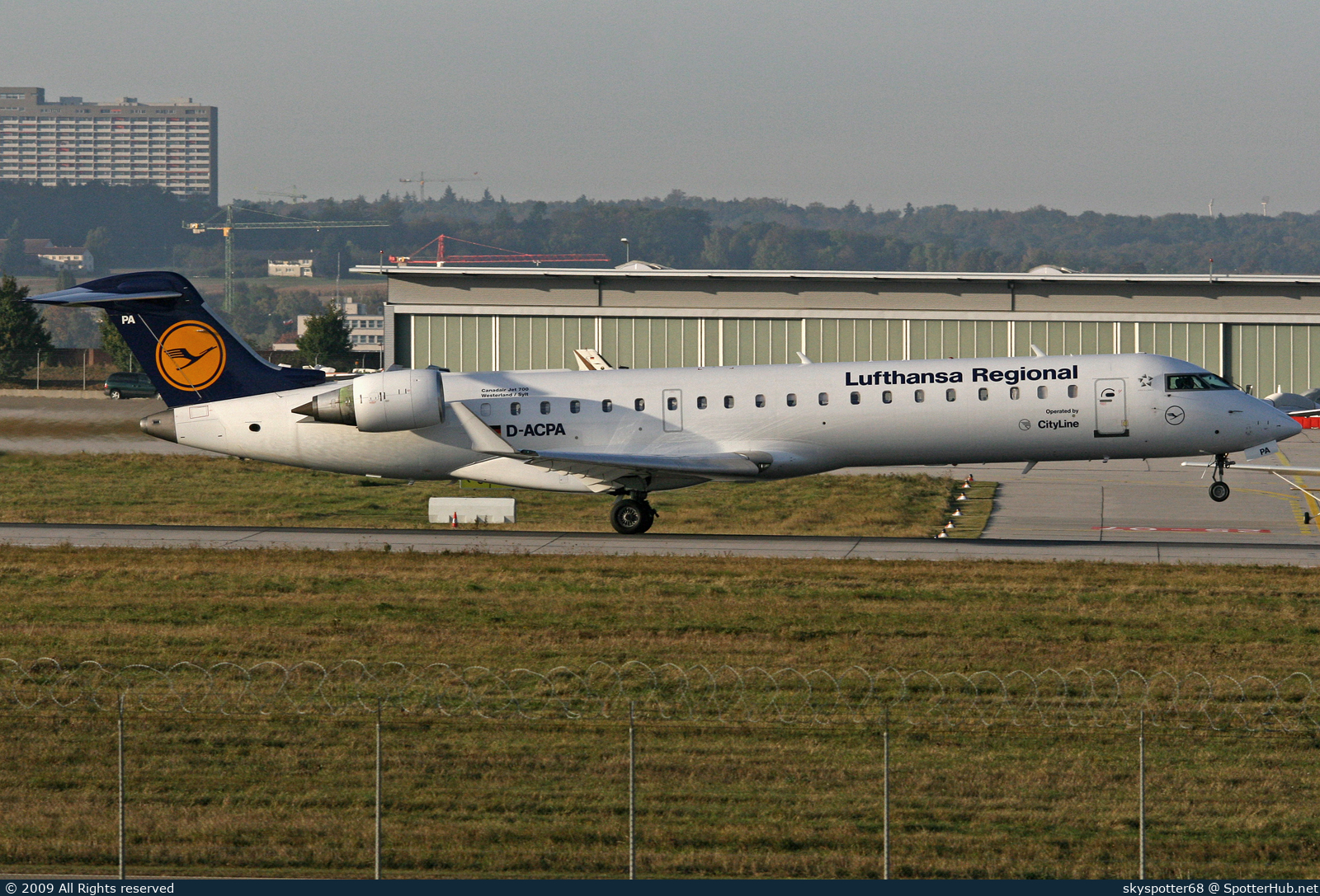 Photo of D-ACPA - Bombardier CRJ-701ER operated by Lufthansa CityLine