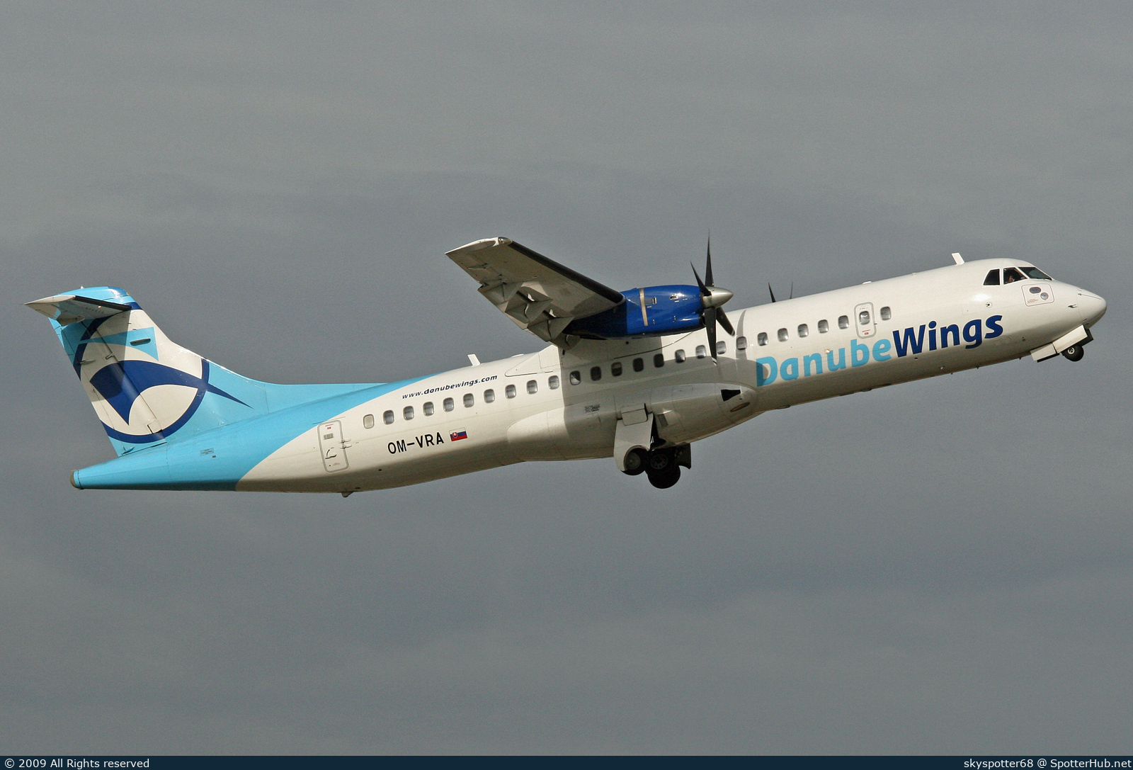 Photo of OM-VRA - ATR 72-202 operated by Danube Wings