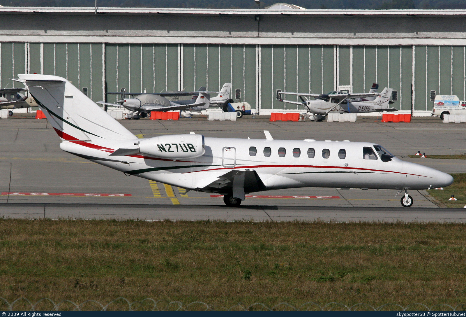 Photo of N27UB - Cessna 525B CitationJet CJ3 operated by Flightpartner
