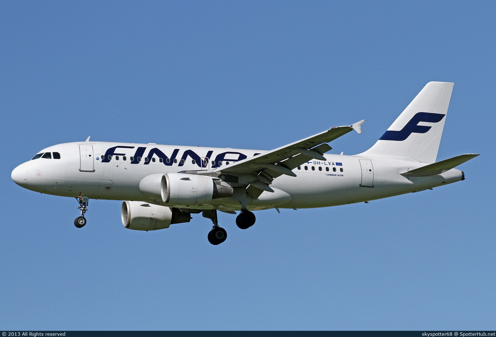 Photo of OH-LVA - Airbus A319-112 operated by Finnair