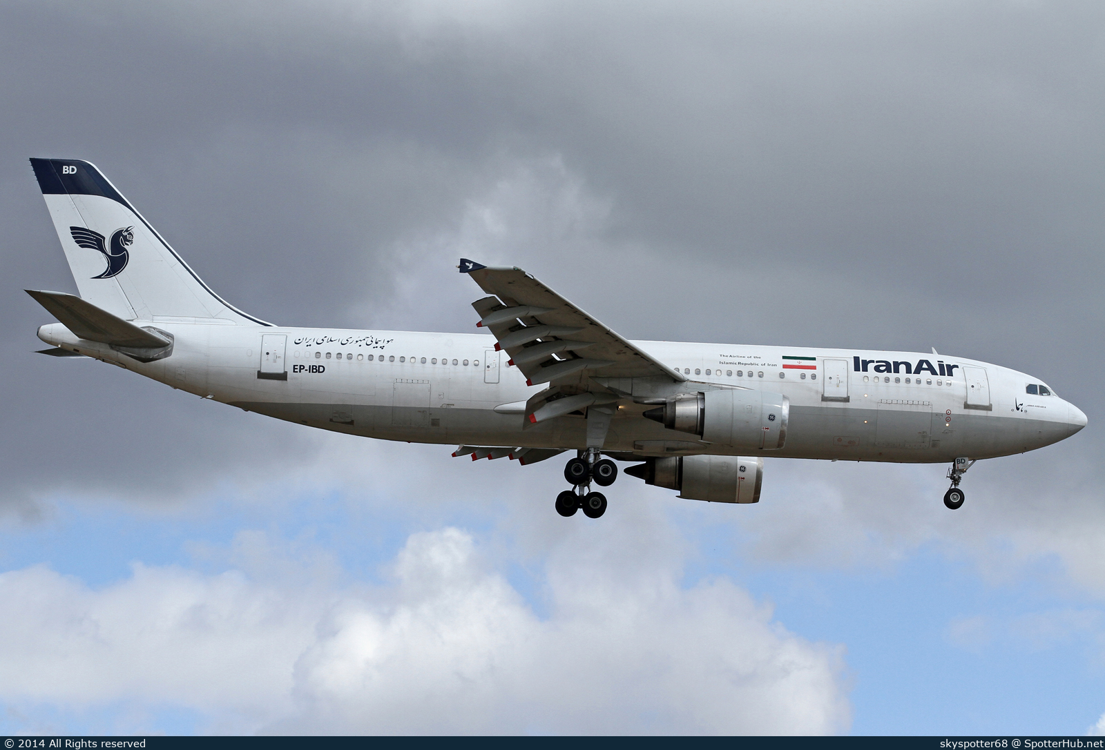 Photo of EP-IBD - Airbus A300B4-605R operated by Iran Air