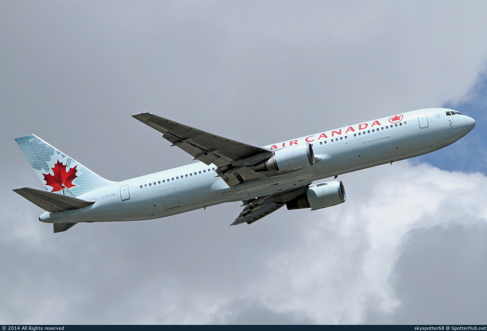 Photo of C-FCAB - Boeing 767-375(ER) operated by Air Canada