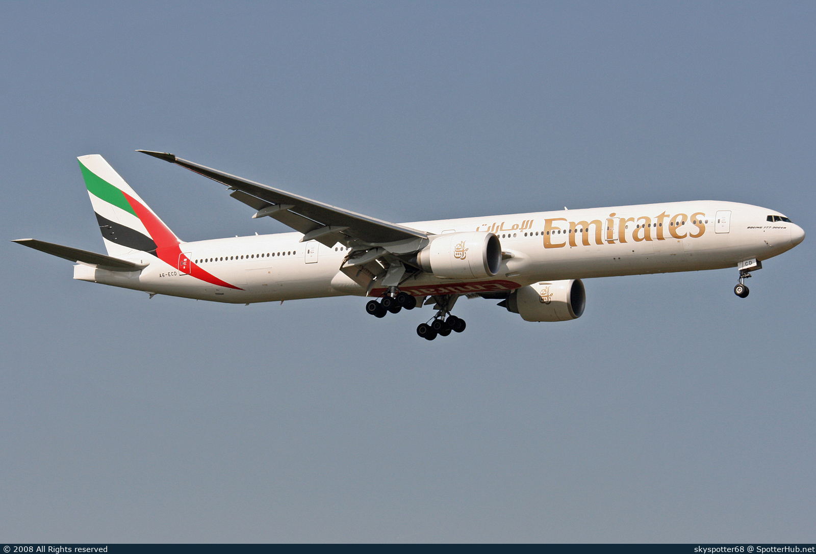 Photo of A6-ECD - Boeing 777-36N(ER) operated by Emirates