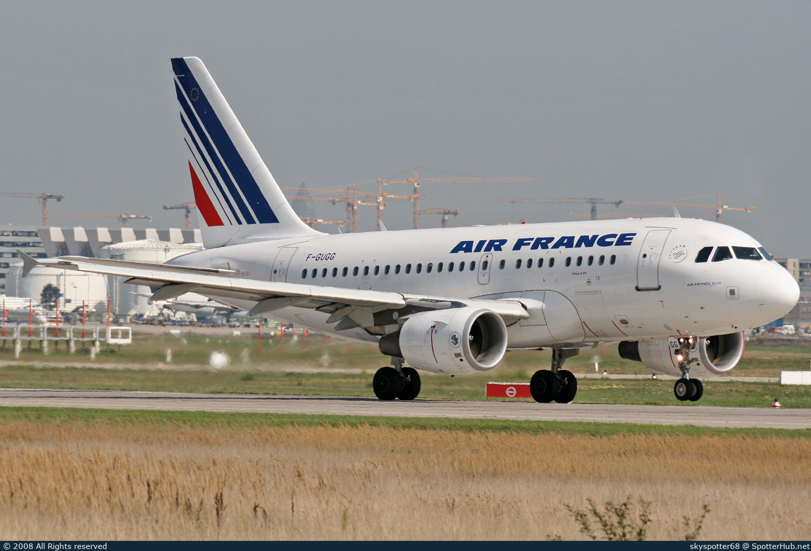 Photo of F-GUGG - Airbus A318-111 operated by Air France