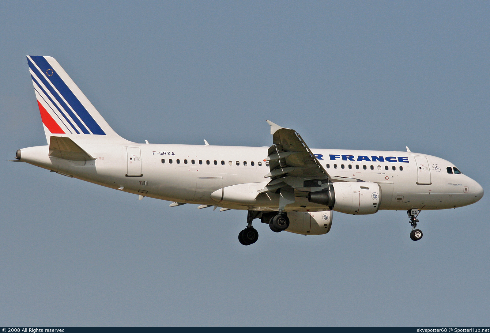 Photo of F-GRXA - Airbus A319-111 operated by Air France