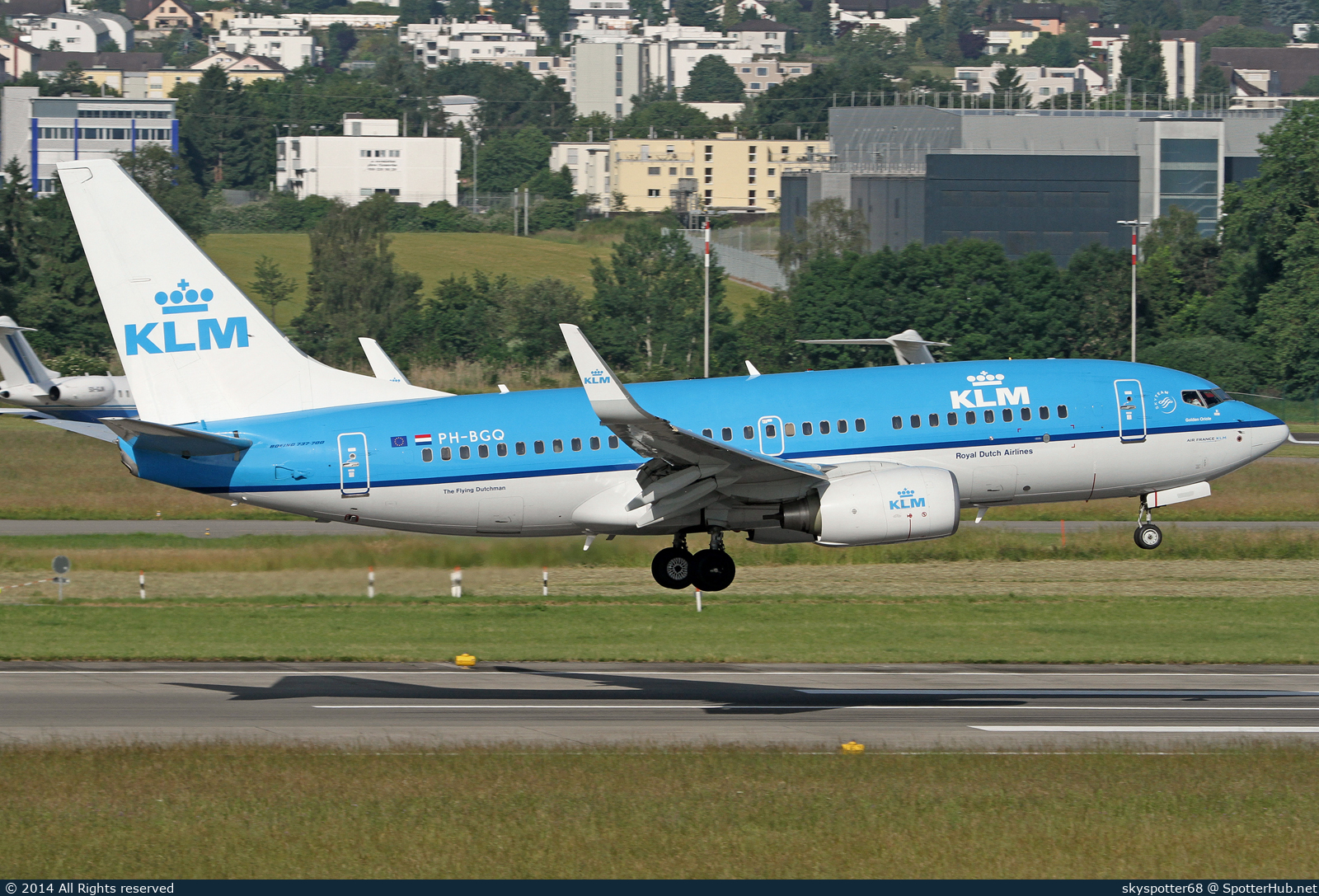 Photo of PH-BGQ - Boeing 737-7K2 operated by KLM Royal Dutch Airlines