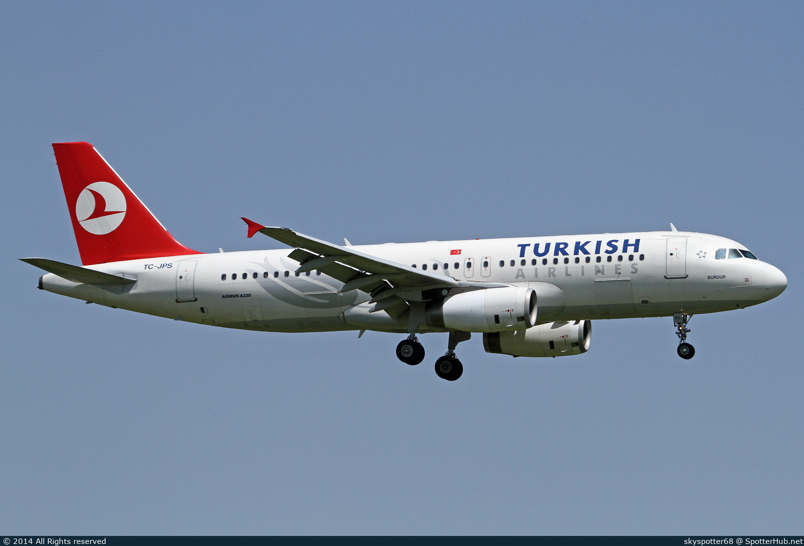 Photo of TC-JPS - Airbus A320-232 operated by Turkish Airlines