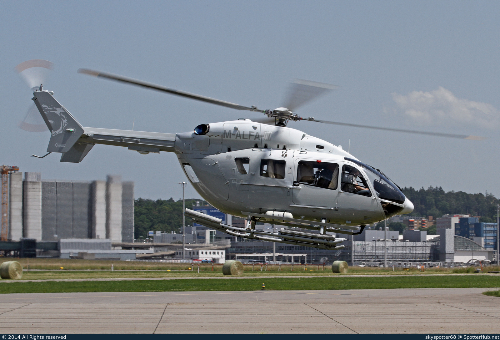 Photo of M-ALFA - Eurocopter EC145 operated by ALF Air International