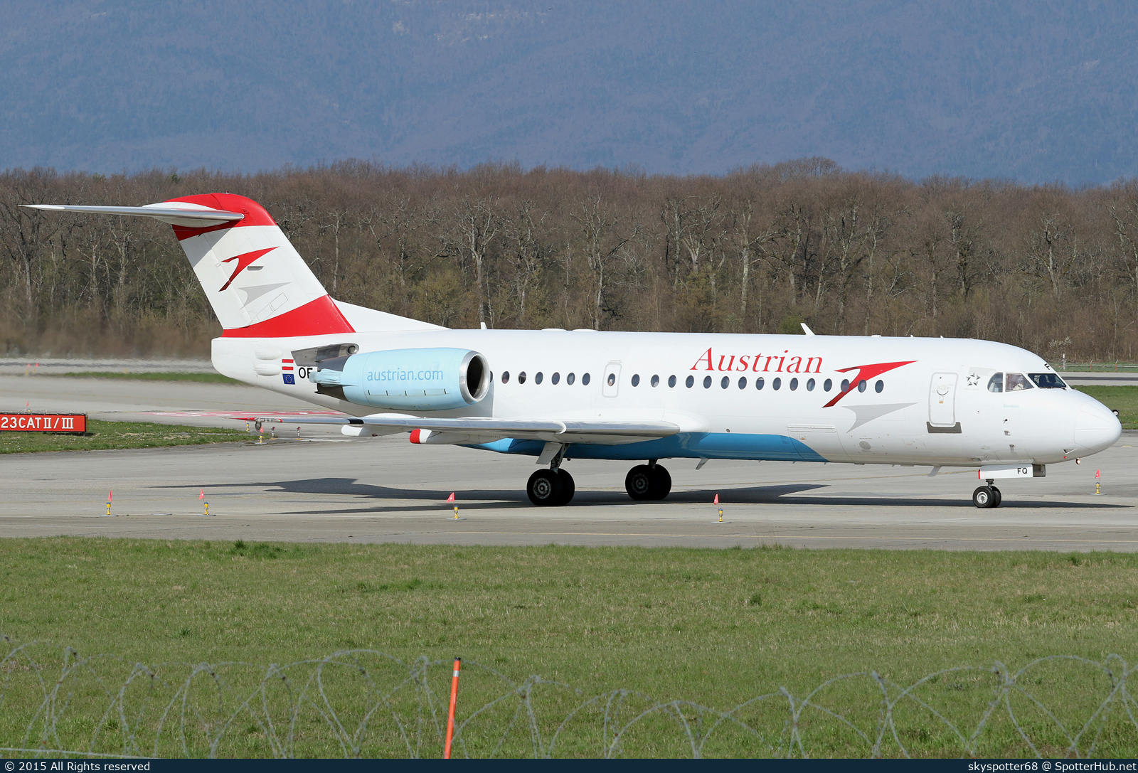 Photo of OE-LFQ - Fokker 70 operated by Austrian Airlines