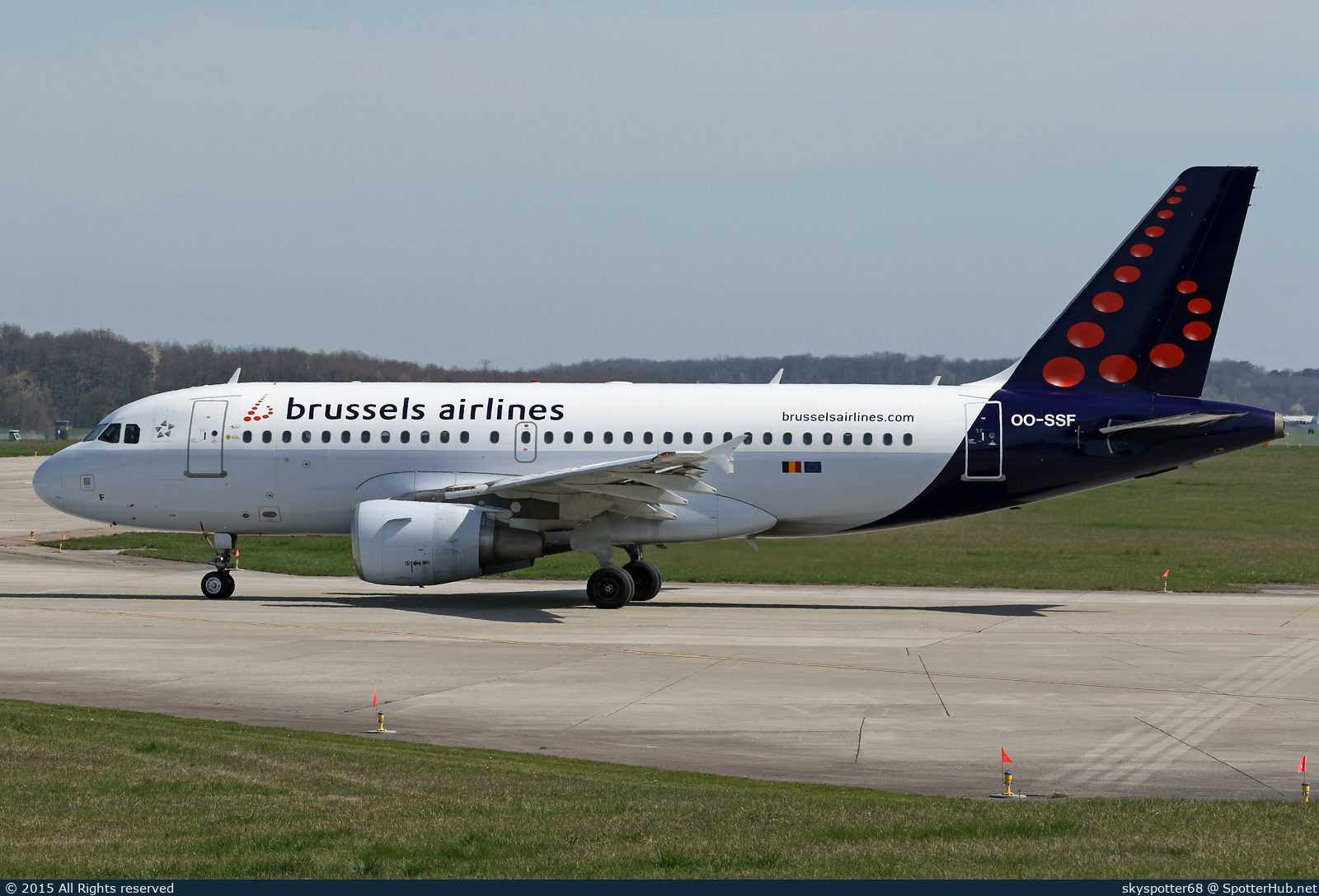 Photo of OO-SSF - Airbus A319-111 operated by Brussels Airlines