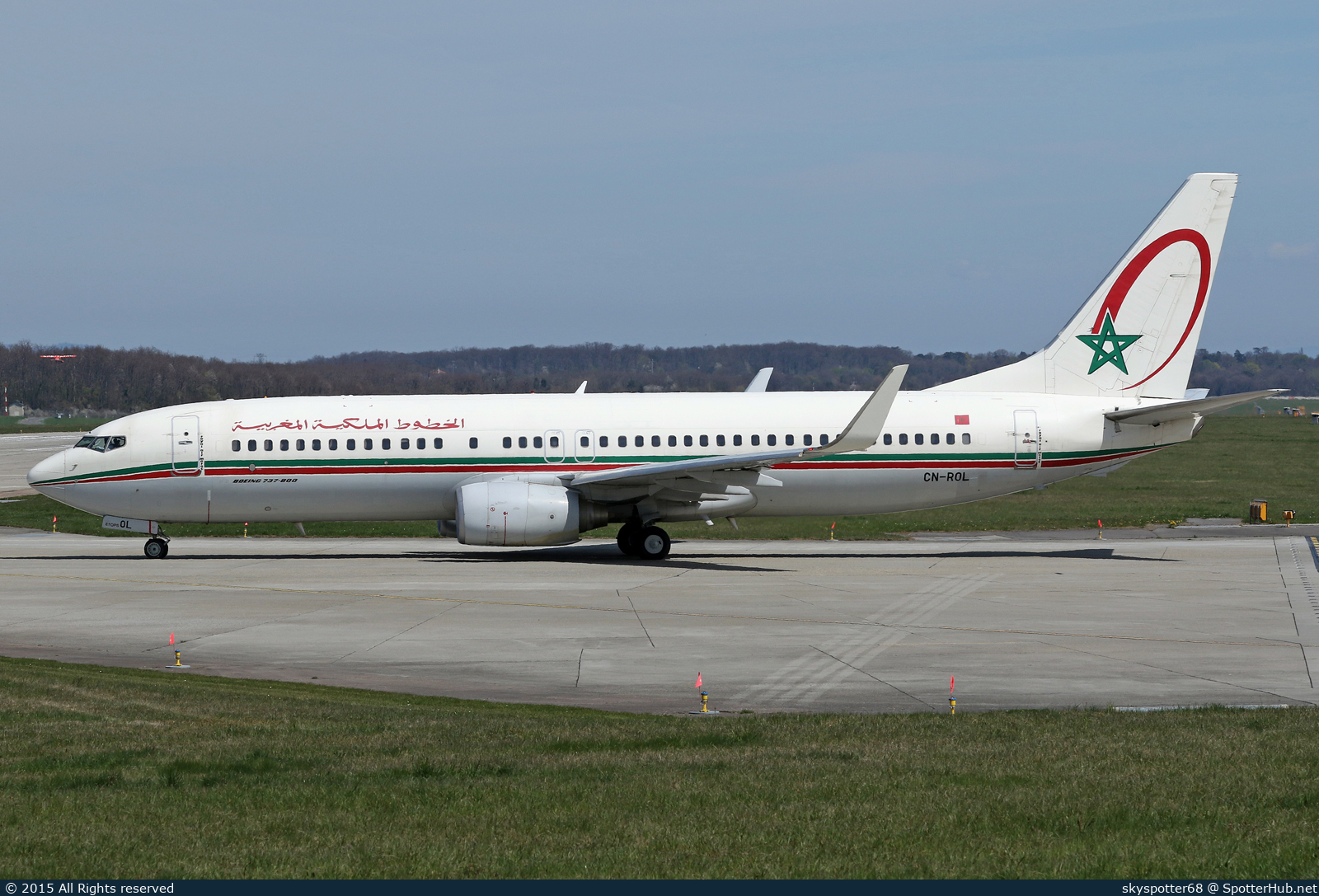 Photo of CN-ROL - Boeing 737-8B6 operated by Royal Air Maroc
